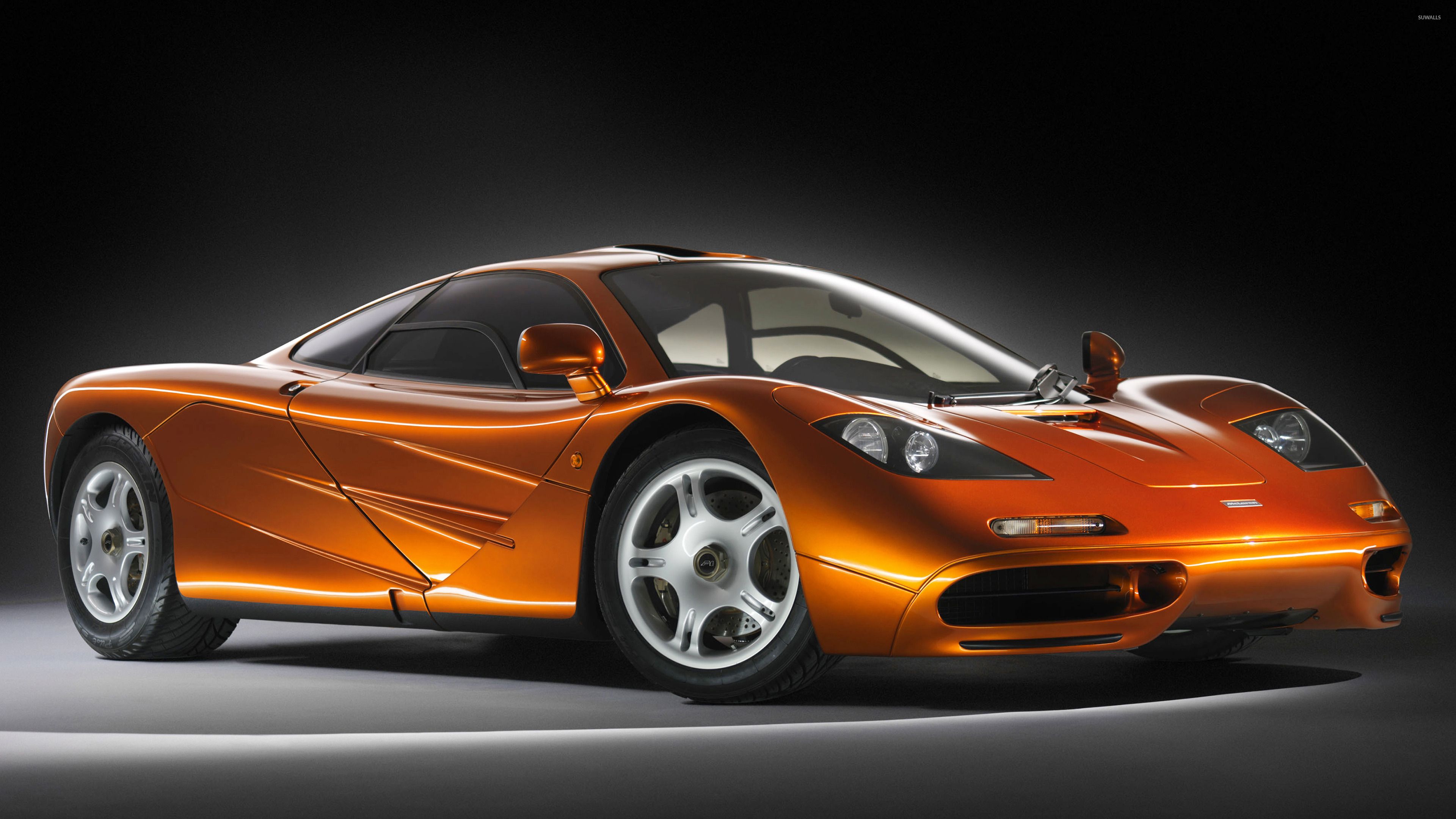 McLaren F1 arancione, 3840x2160 4K, Desktop 4K