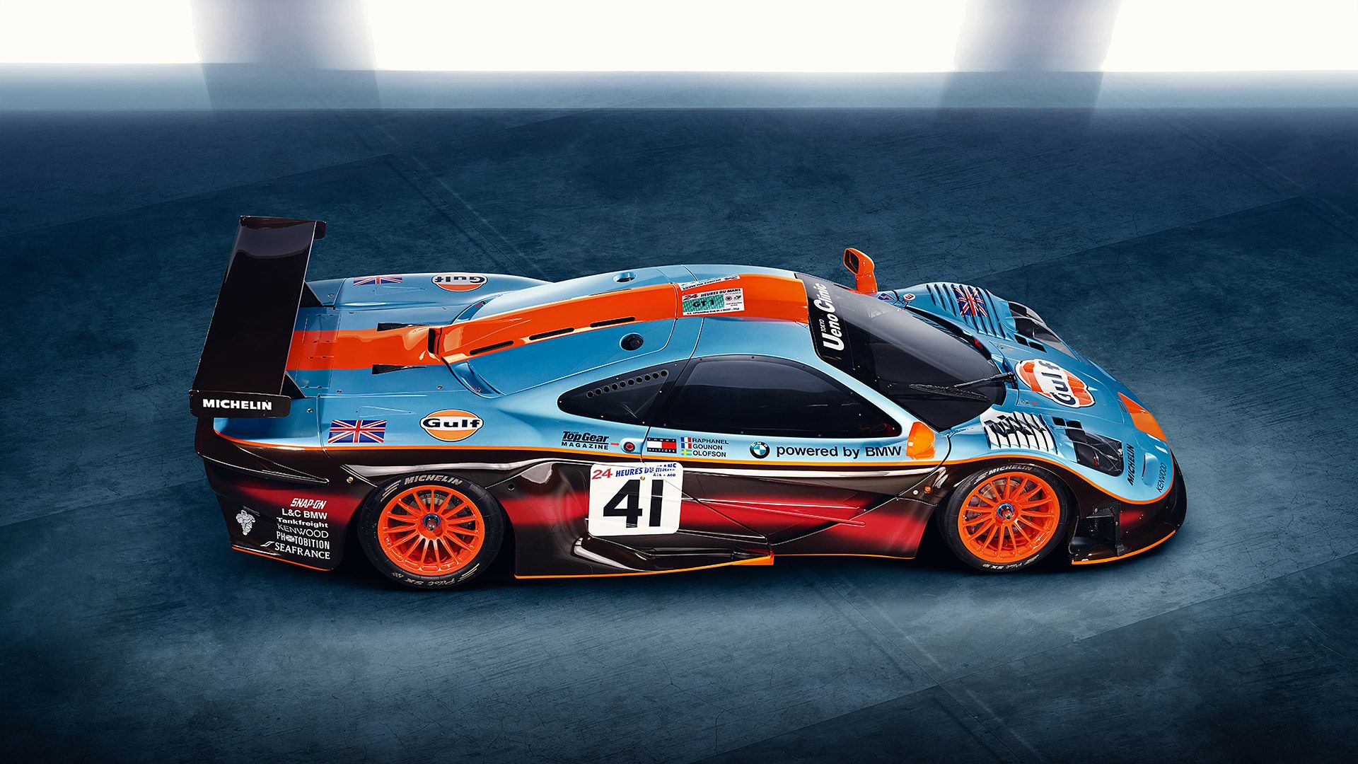 McLaren F1 GTR Longtail, supercar britannica, 1920x1080 Full HD, Desktop