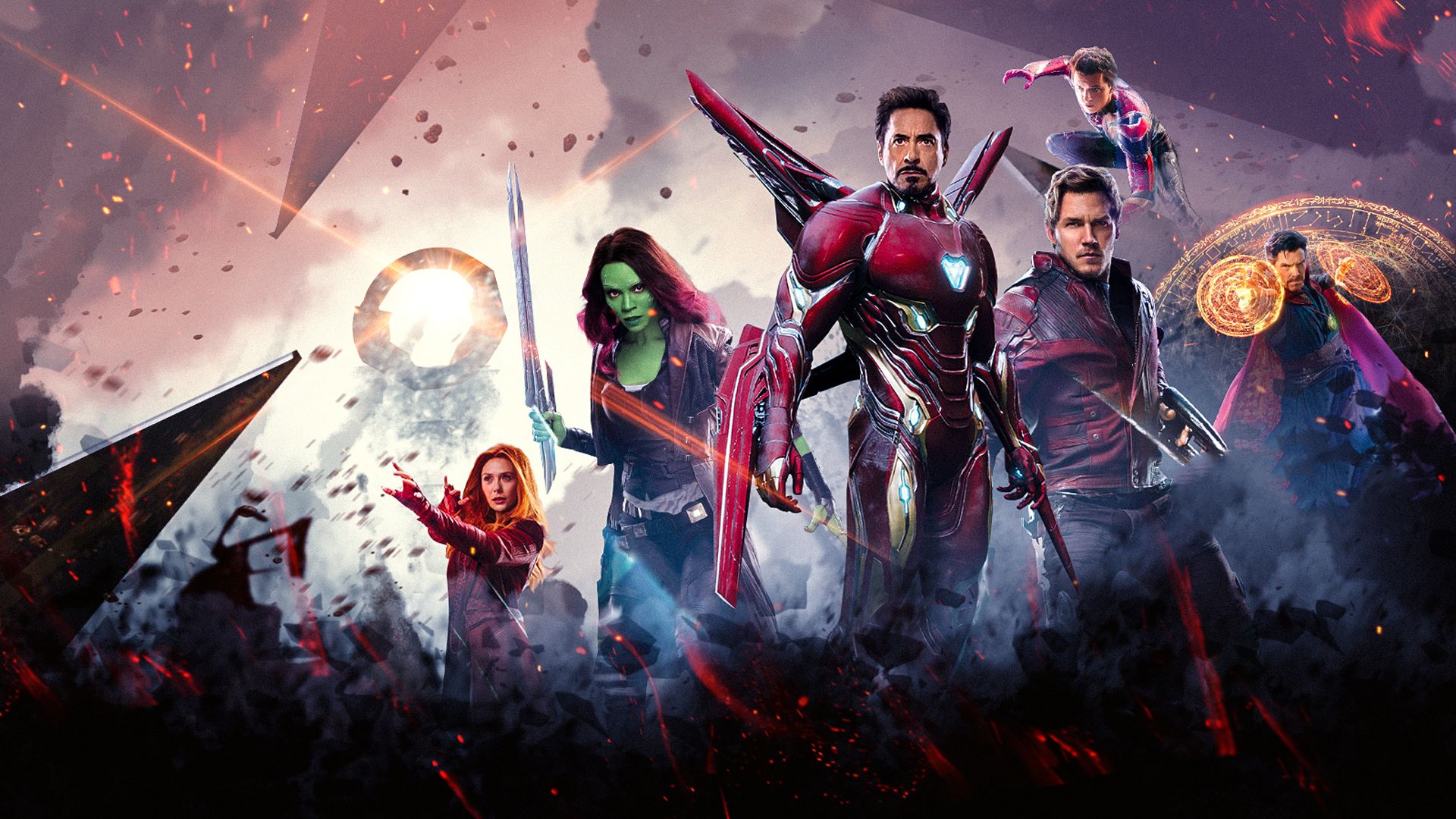 Avengers Infinity War personaggi Marvel, 1920x1080 Full HD, PC Desktop