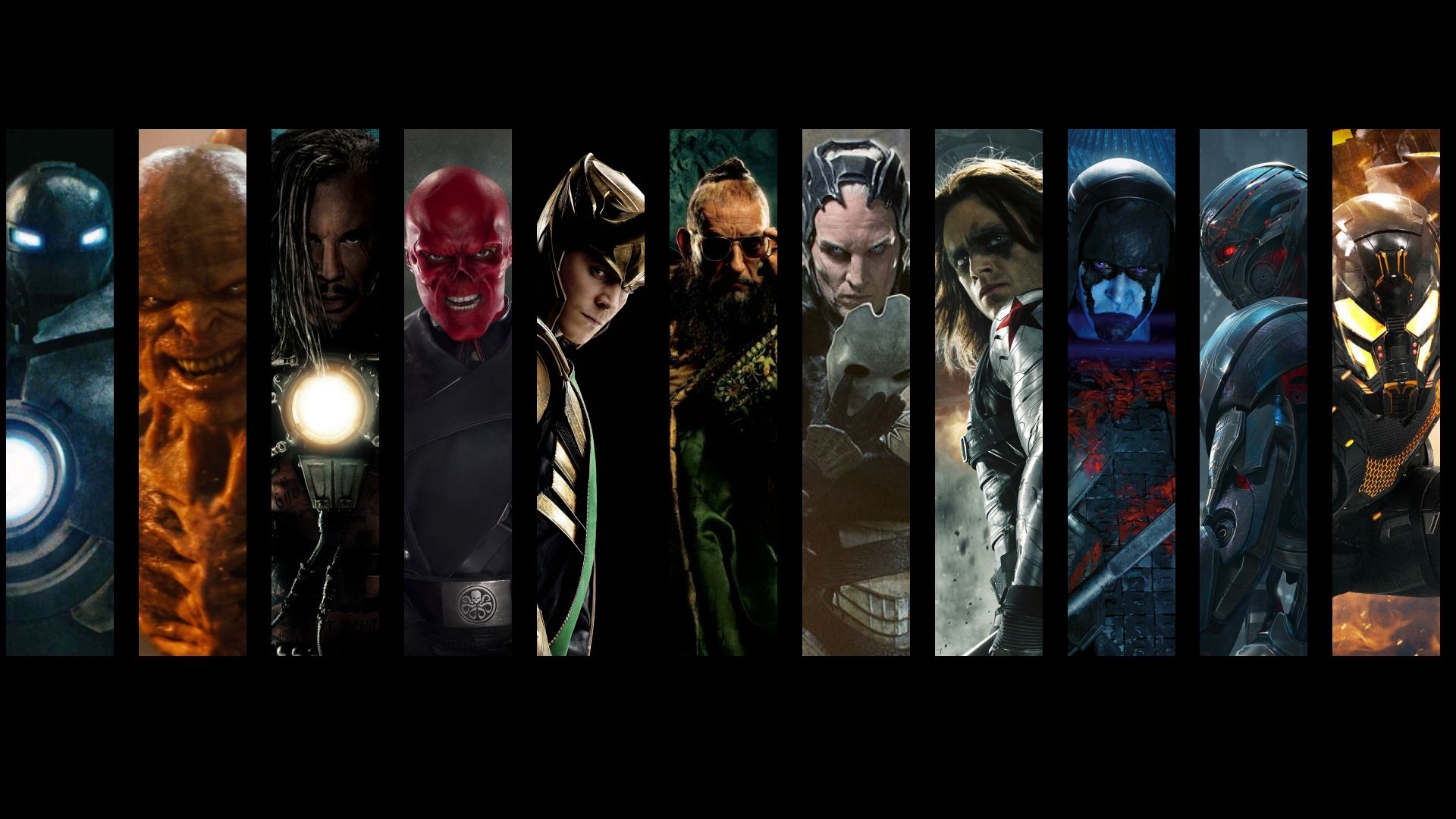Villain MCU in pannelli verticali, 1920x1080 Full HD, PC Desktop