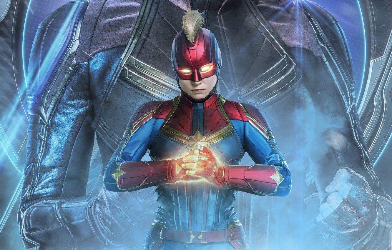 Captain Marvel Carol Danvers, 1332x850 720p, PC