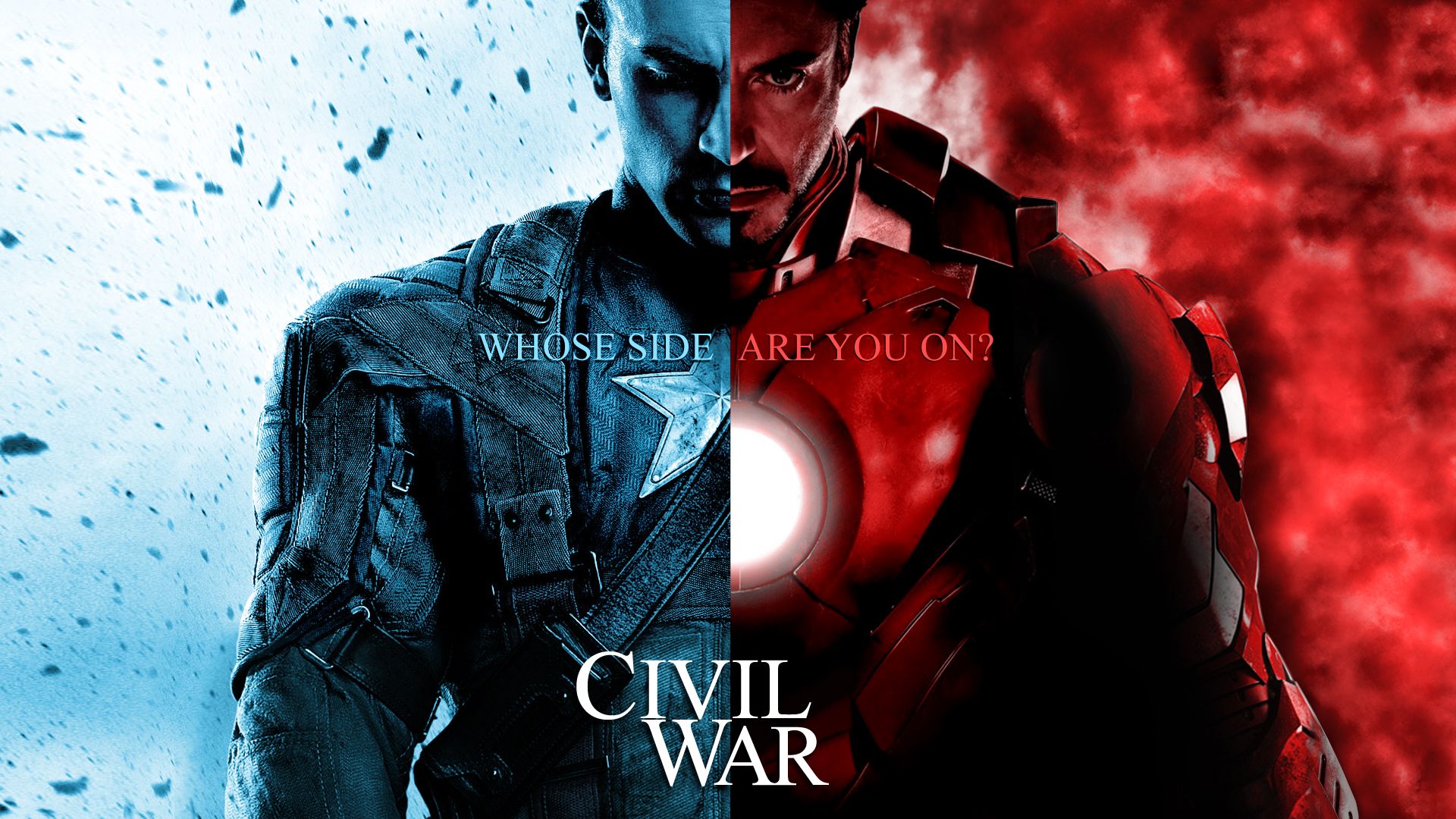 Captain America e Iron Man Civil War, Tony Stark, 1920x1080 Full HD 1080p, Monitor Gaming