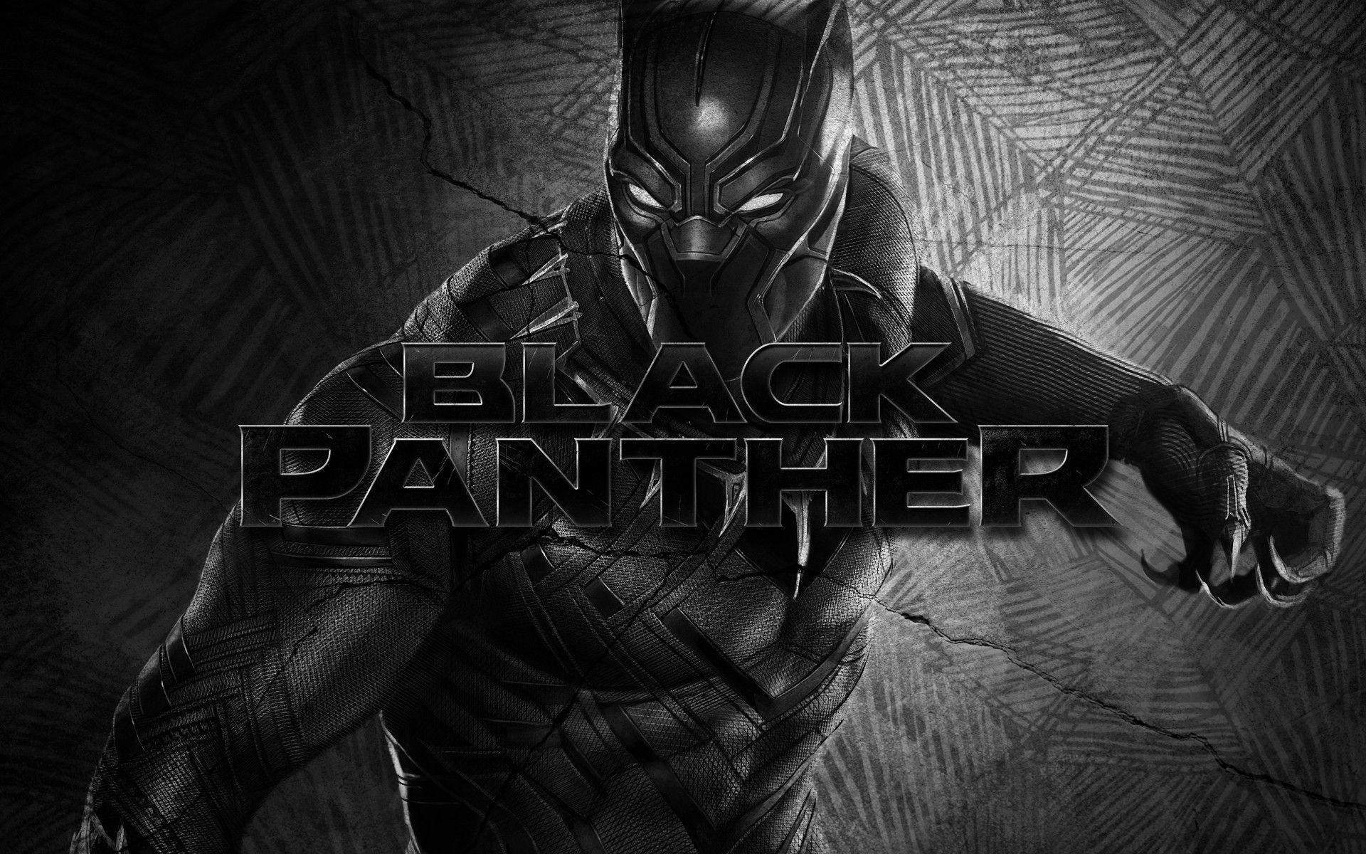 Black Panther Marvel bianco e nero, 1920x1200 Full HD+ WUXGA, Monitor Gaming