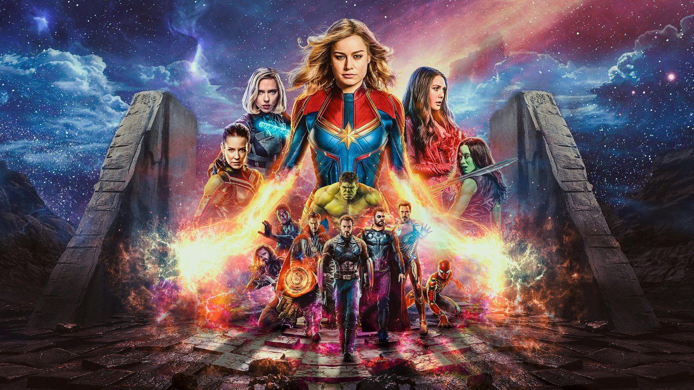 Avengers Endgame poster personaggi, 1392x783 720p, Monitor Gaming