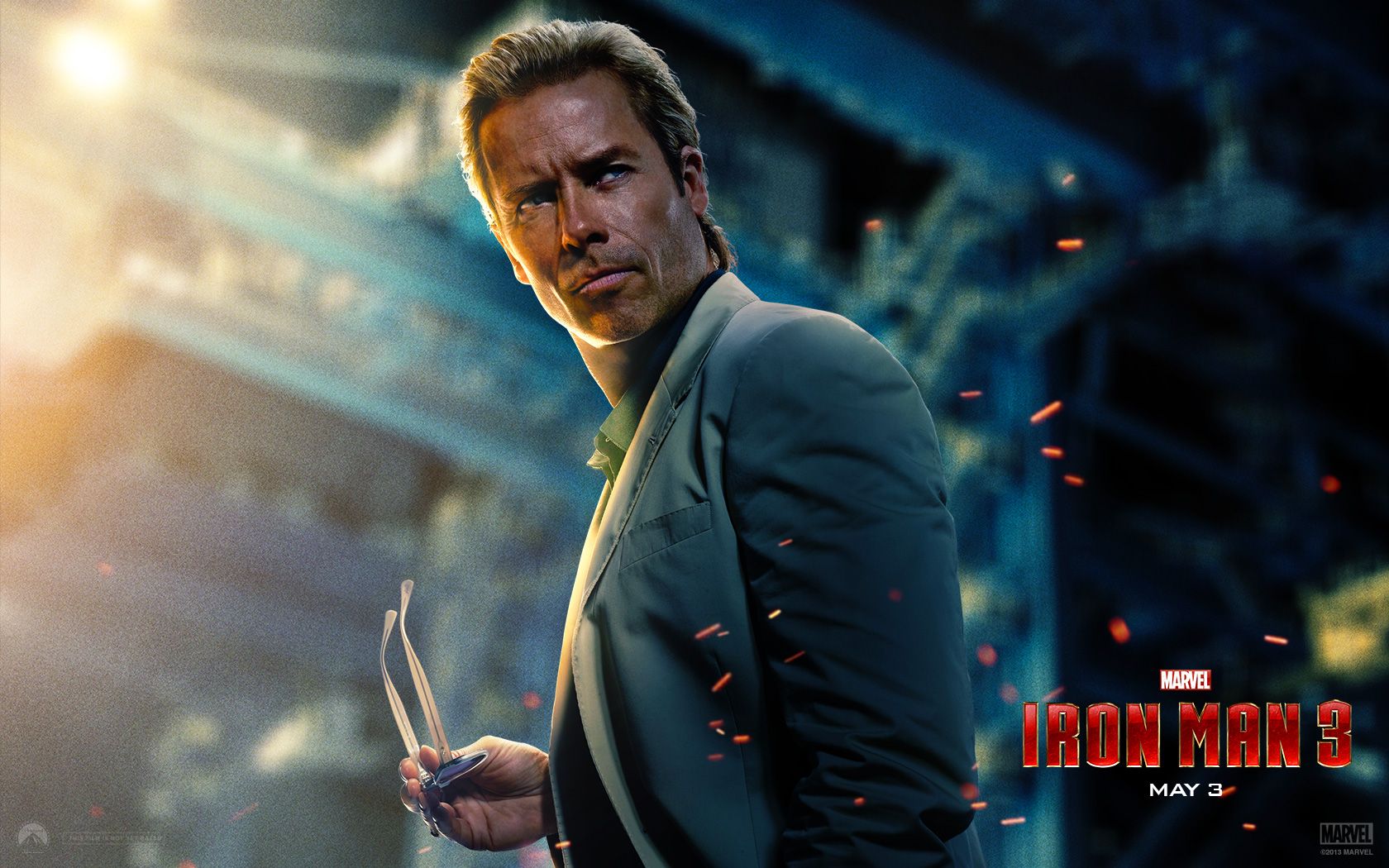 Aldrich Killian, Iron Man 3, 1680x1050 HD Ready, PC
