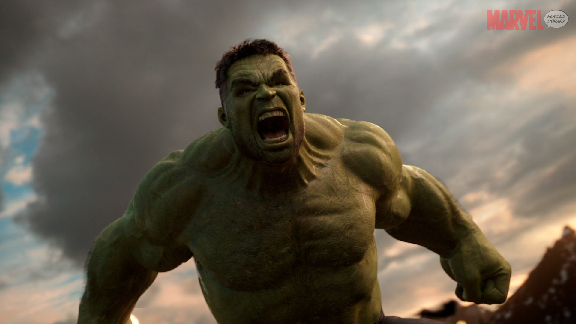 Hulk urlante Marvel, 1920x1080 Full HD, PC