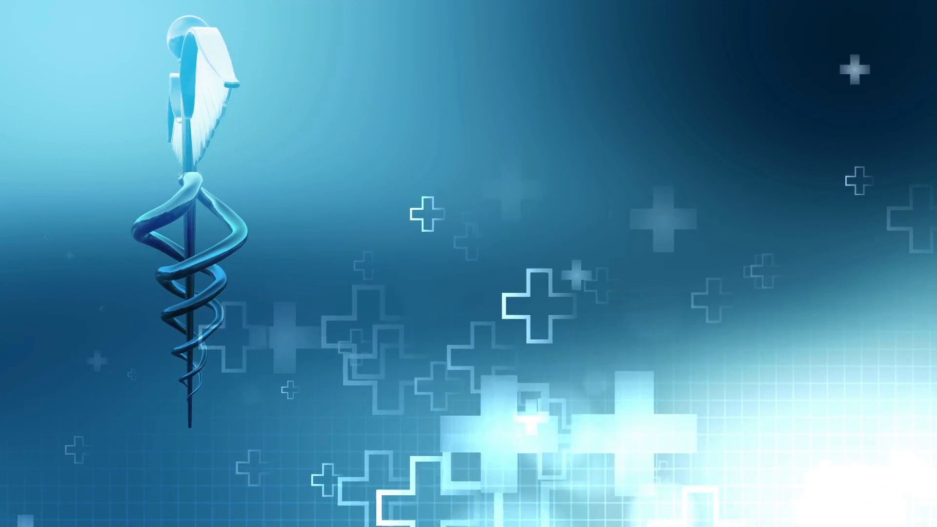 Croce medica DNA blu, 1920x1080 1080p, PC