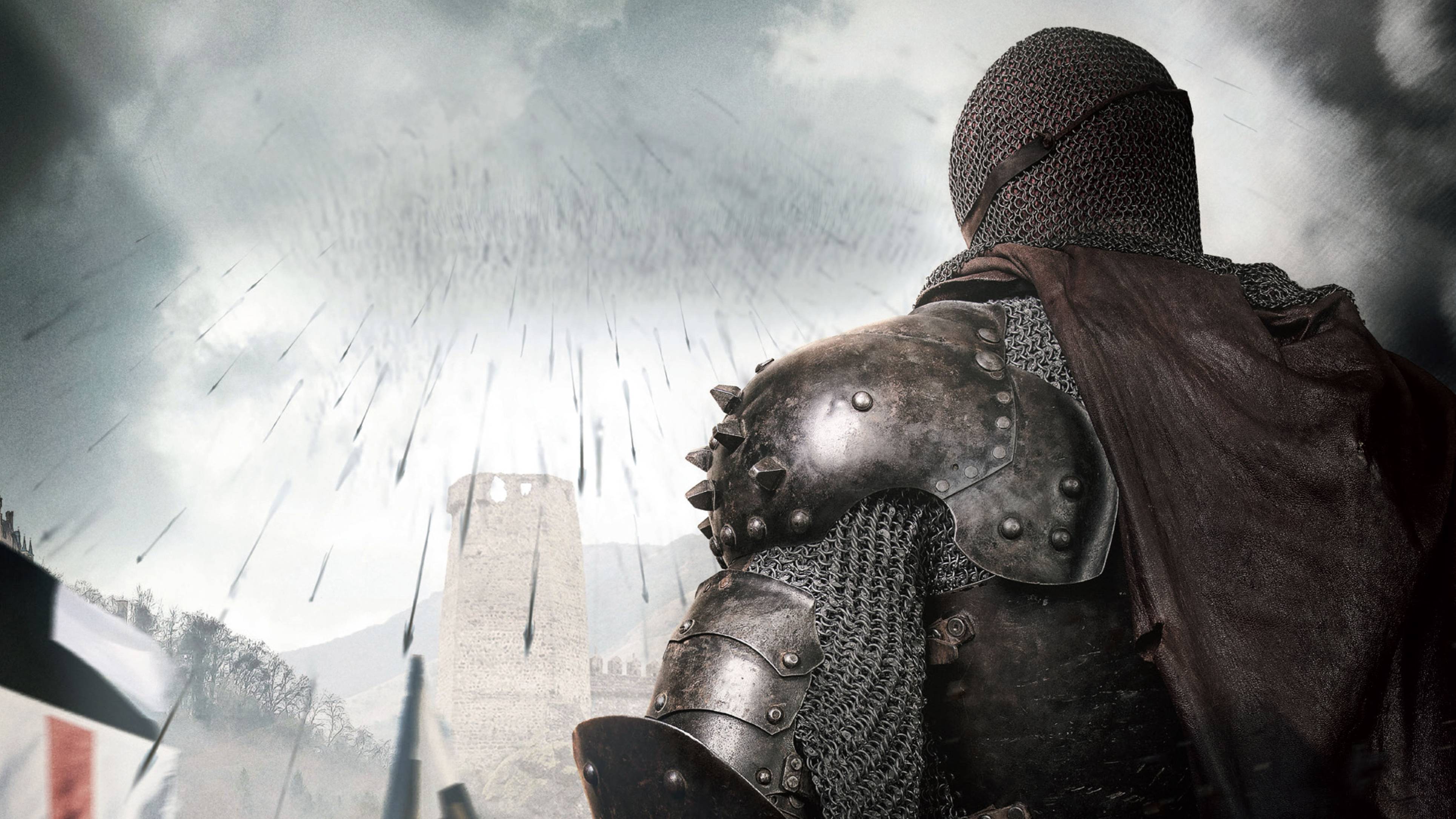Cavaliere medievale in battaglia, 3860x2171 4K Ultra HD, Monitor 4K