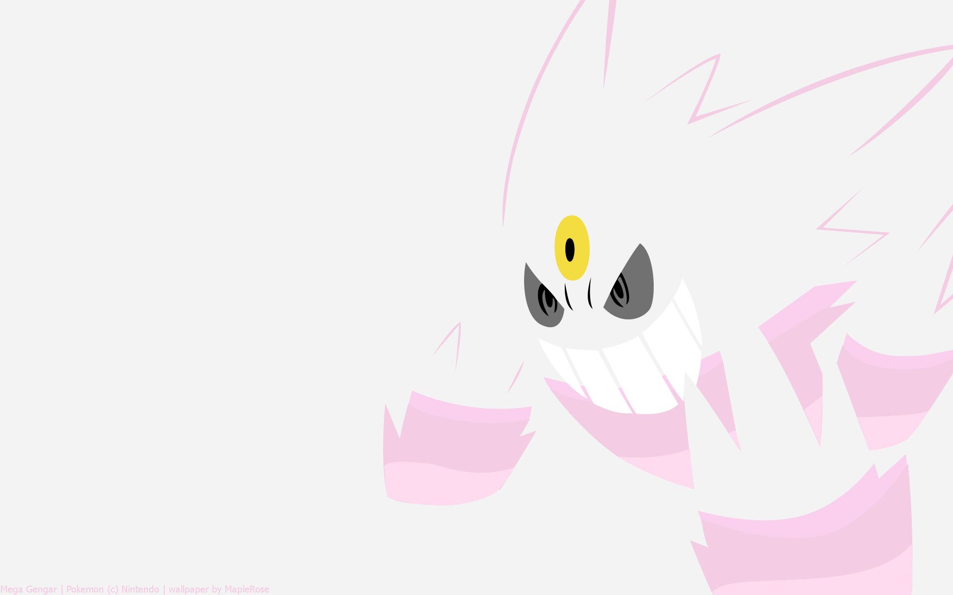 Mega Gengar shiny Pokémon, 1920x1200 WUXGA, Desktop