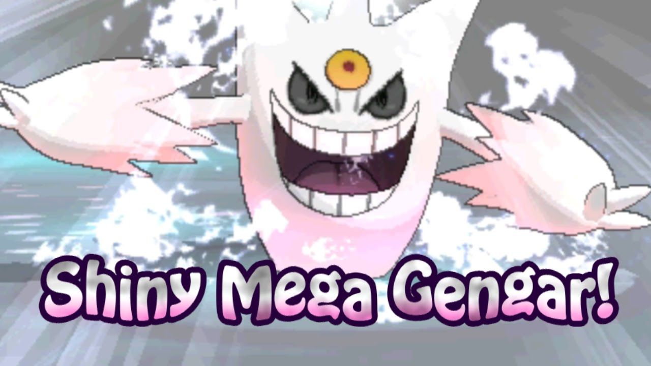 Mega Gengar shiny Pokémon, 1280x720 HD, Desktop