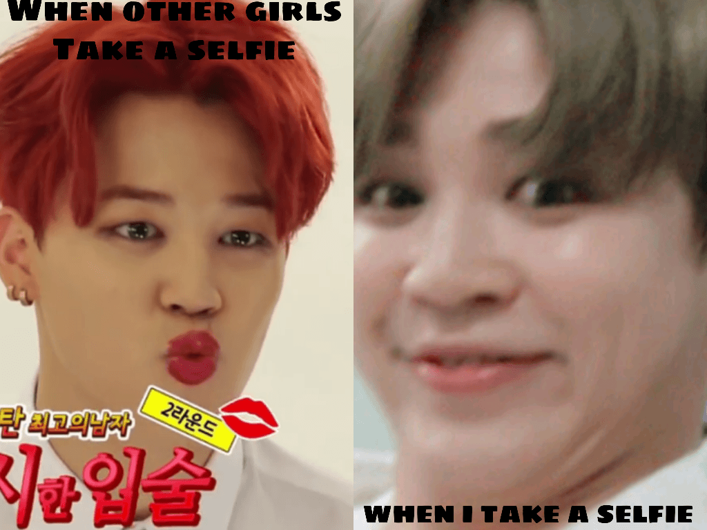 Jimin BTS meme selfie, 1024x768 HD, PC