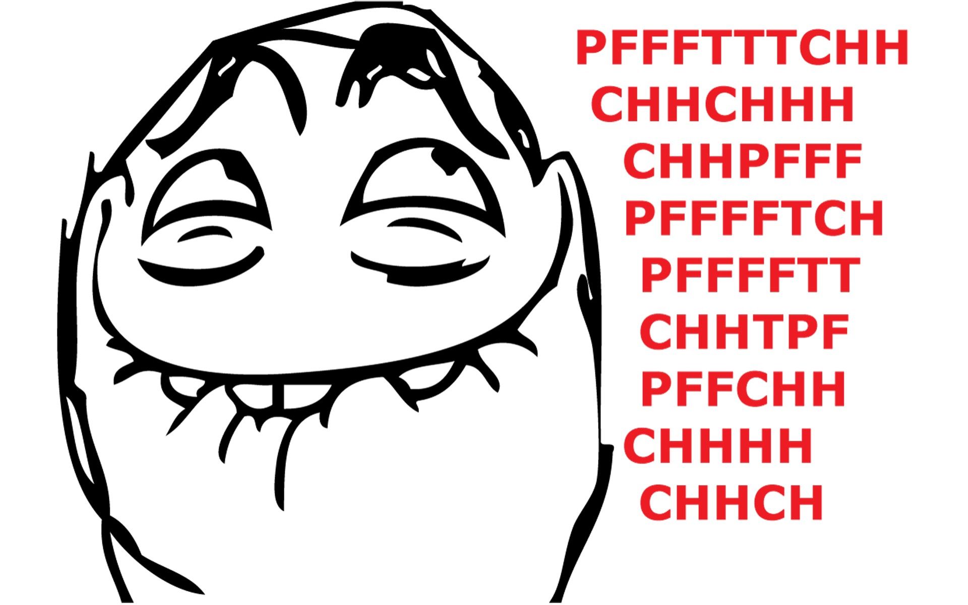 Rage face meme PFFT, 1920x1200 Full HD+, PC Desktop