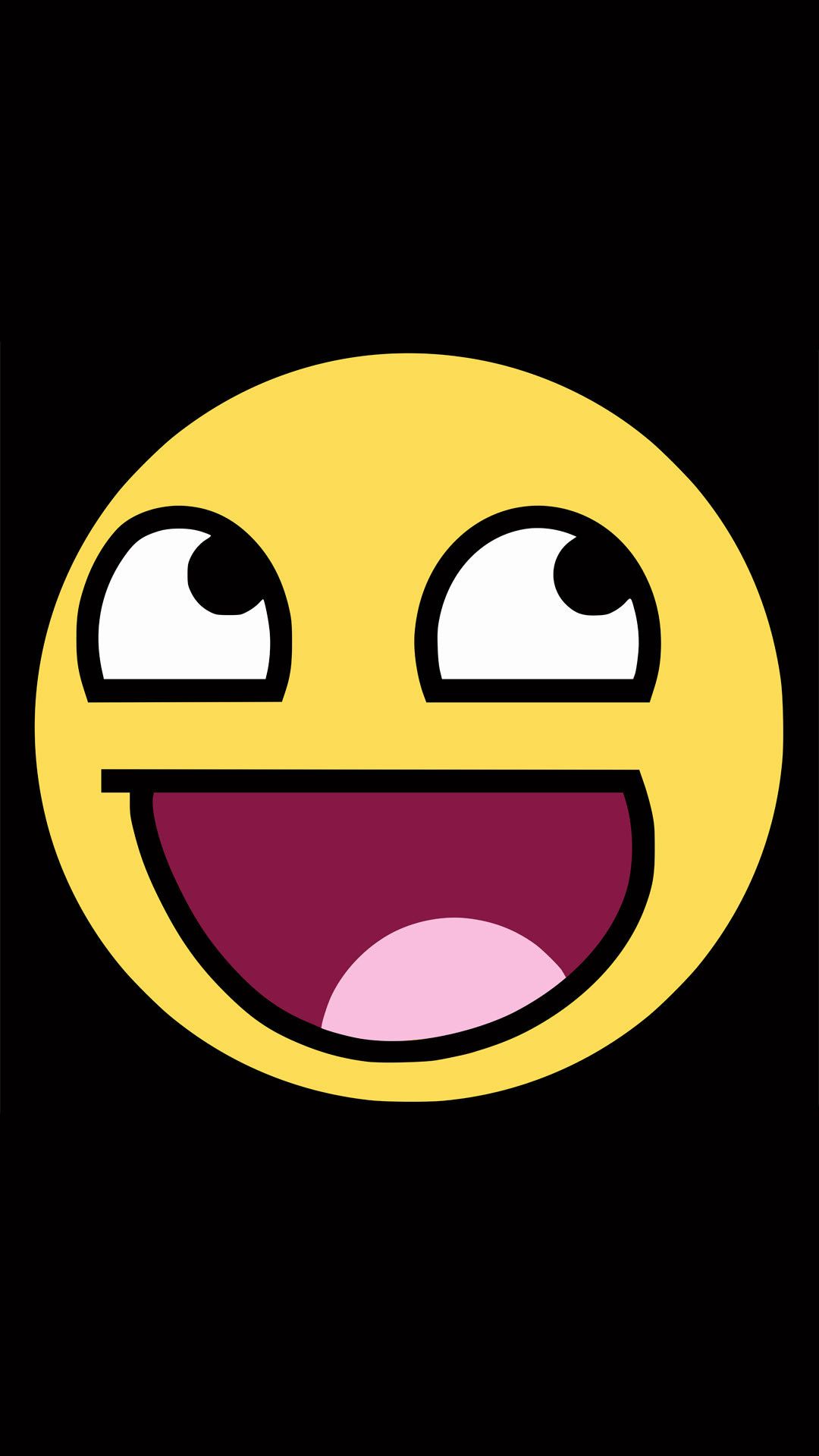 Faccia sorridente meme gialla, 1080x1920 Full HD Verticale, Samsung Galaxy
