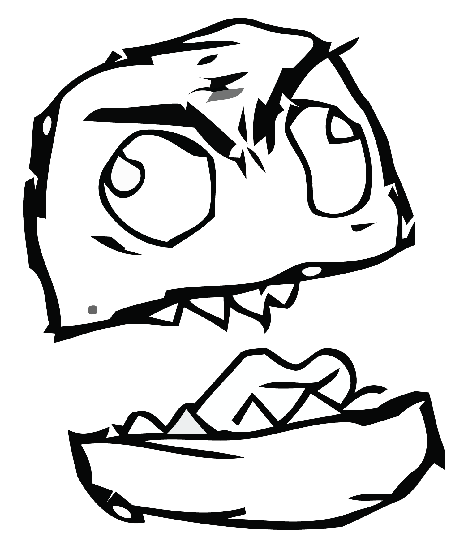 Rage face meme bianco nero, 1500x1729 Full HD Verticale, iPhone