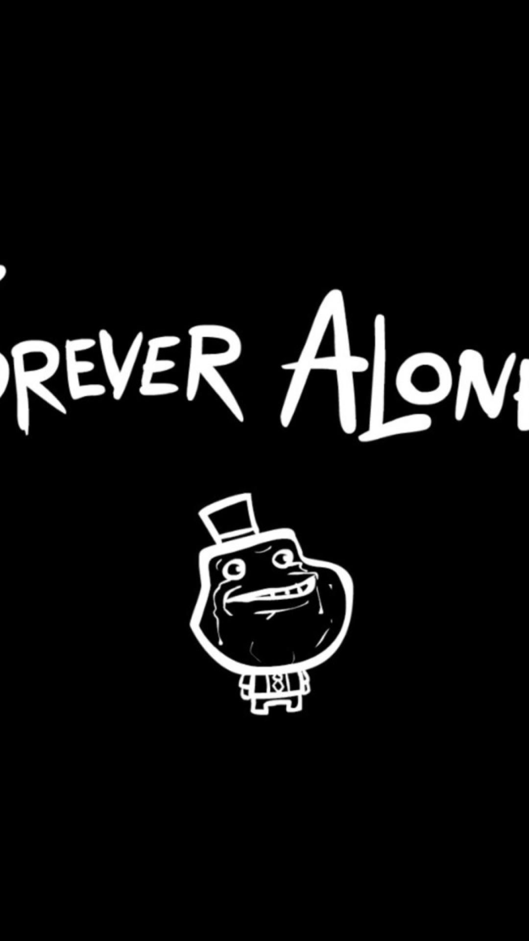 Forever Alone meme faccia, 1080x1920 Full HD Verticale, Samsung Galaxy