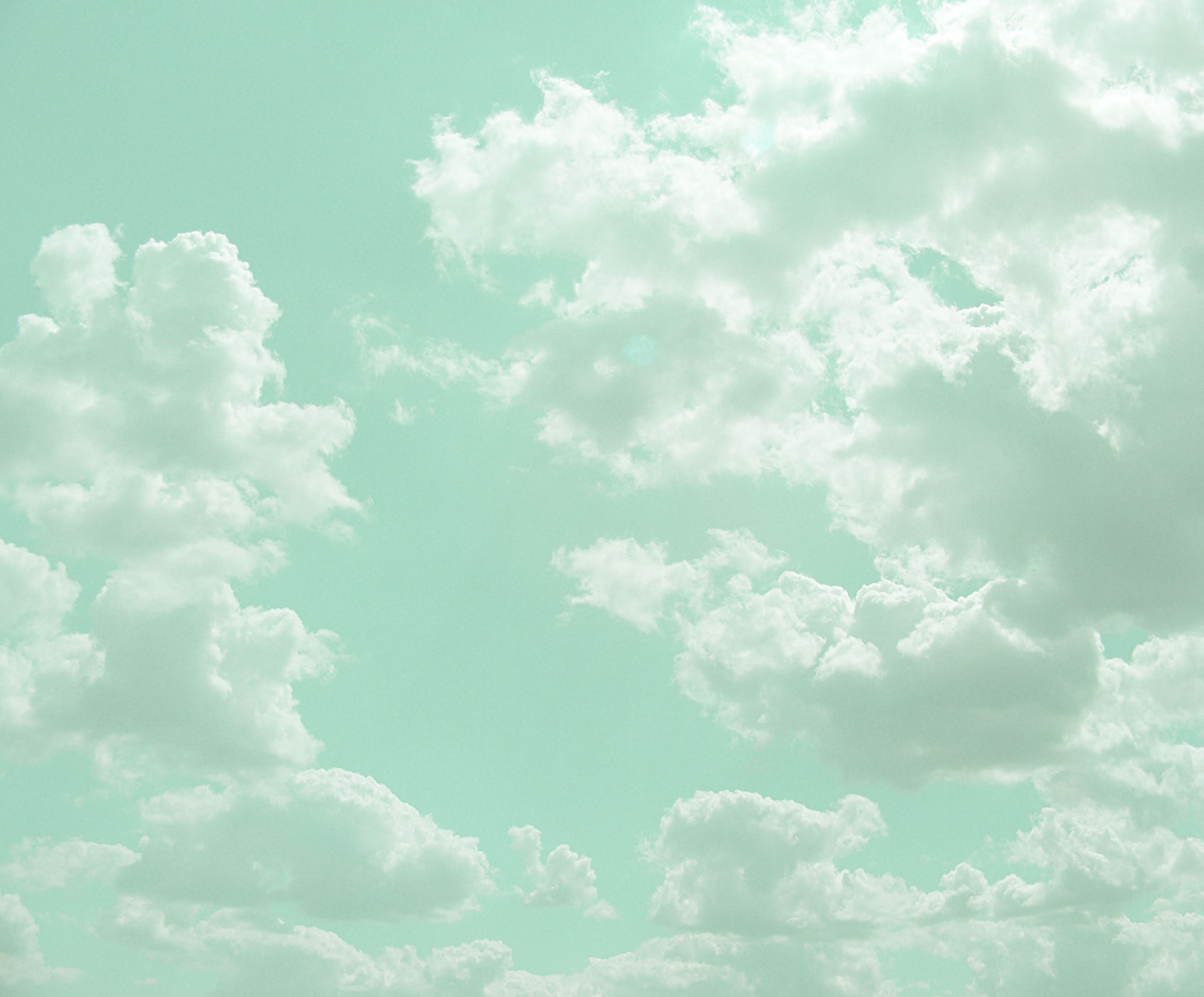 Cielo menta con nuvole, 2784x2304 2K, Monitor Gaming