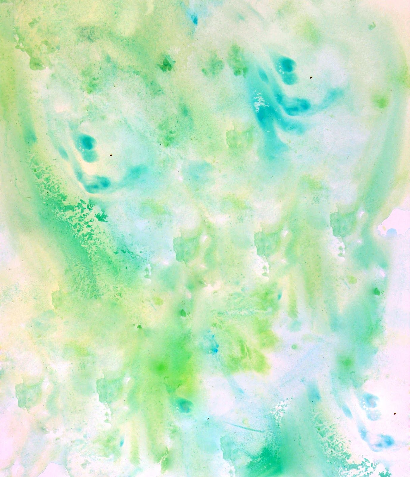 Acquerello astratto verde menta, 1376x1600 Full HD Verticale, Smartphone