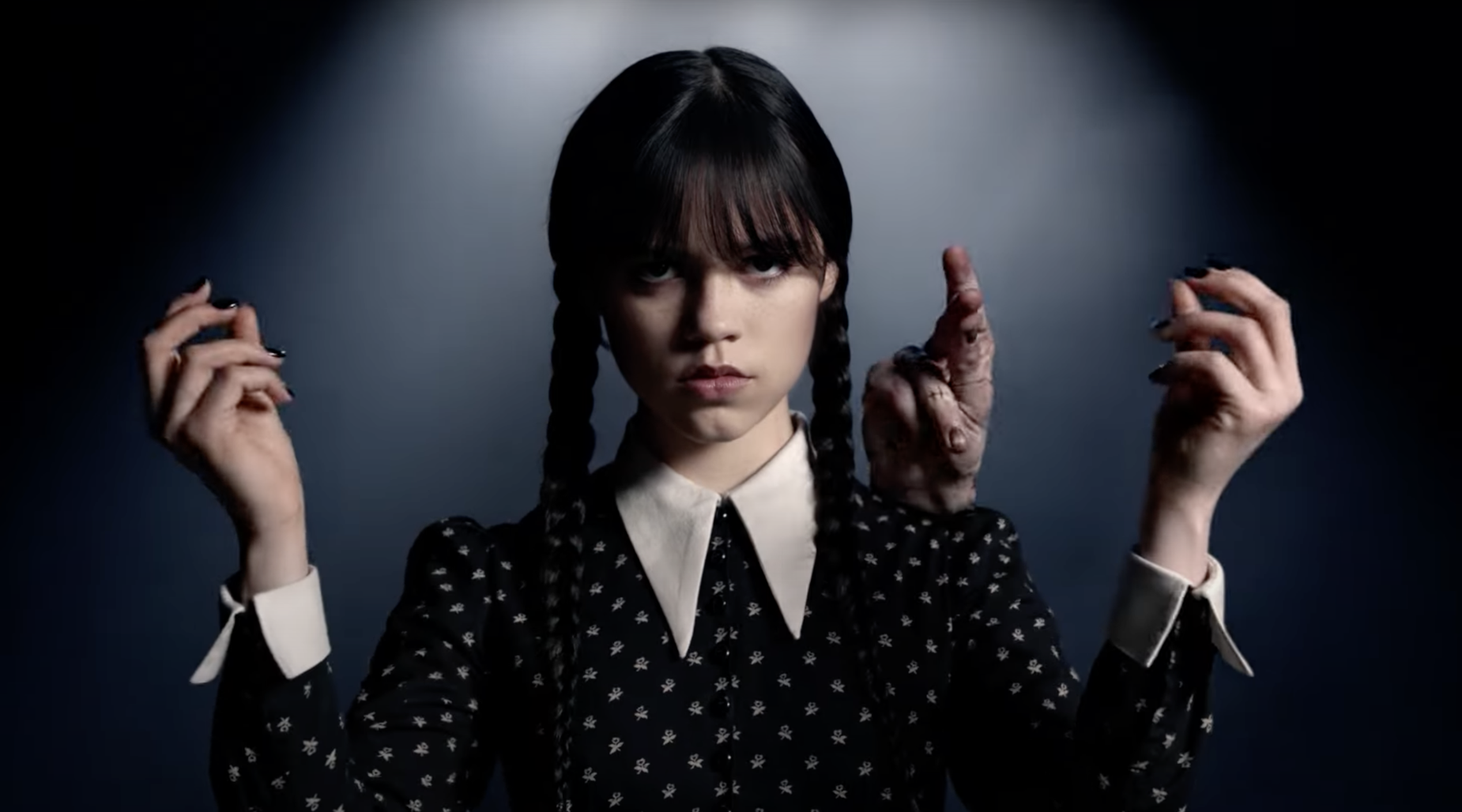 Mercoledì Addams, Jenna Ortega, 1850x1028 HD Ready, Desktop