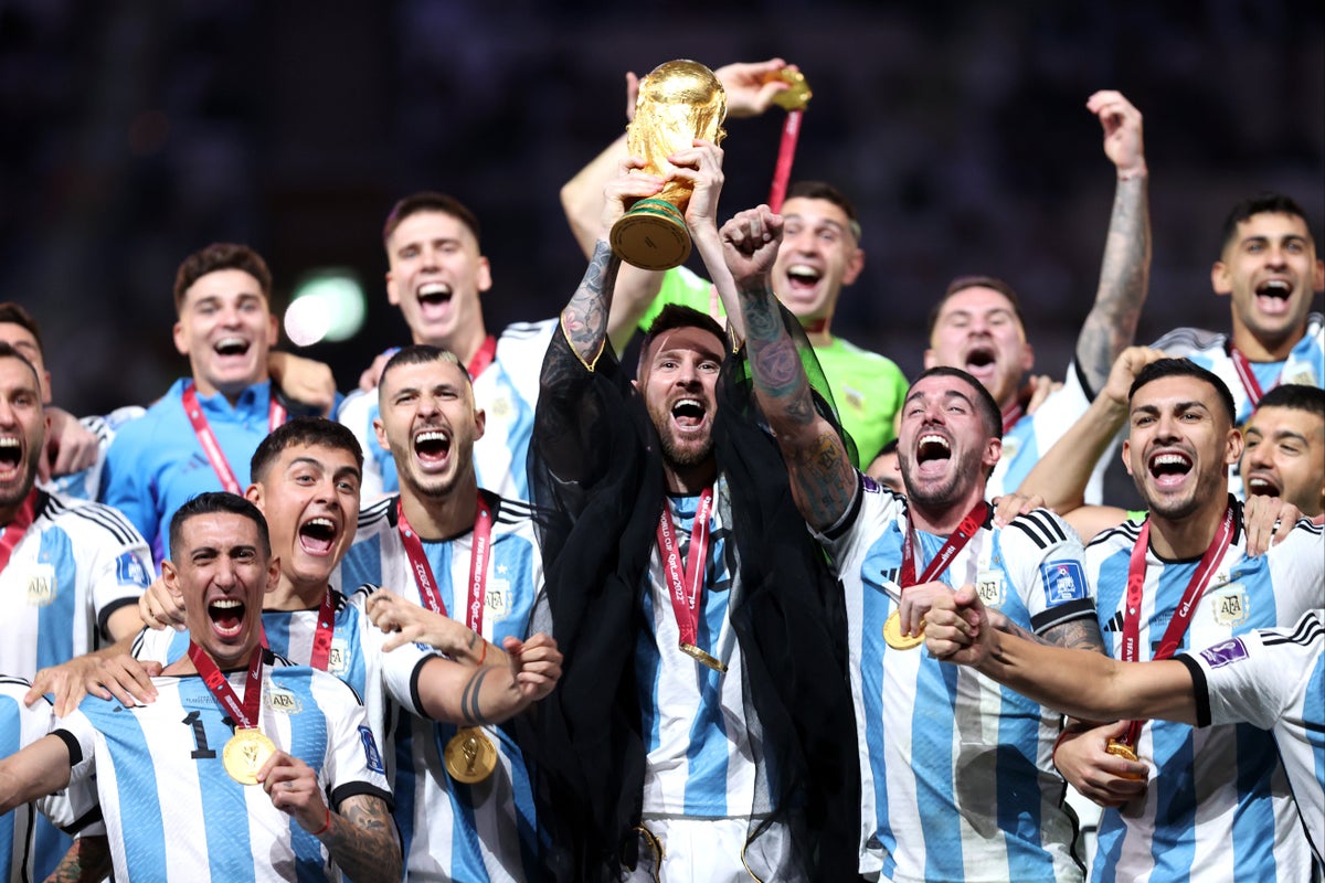 Messi solleva Coppa del Mondo, 1200x800 HD, Desktop