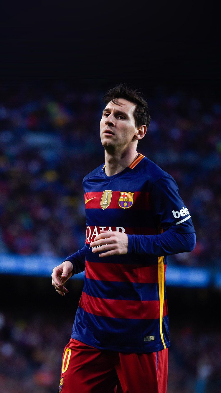 Messi Barcellona calcio, 750x1334 Verticale, Telefono