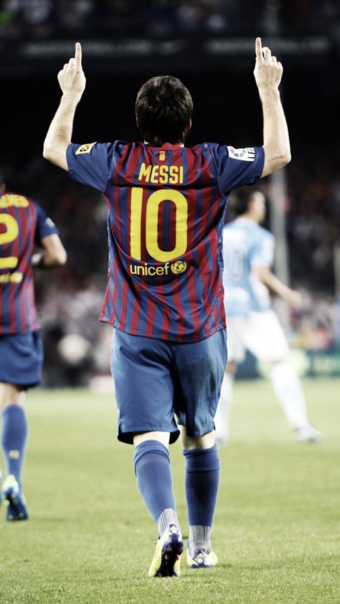 Messi maglia numero 10 Barcellona, 1080x1920 Full HD Verticale, Smartphone