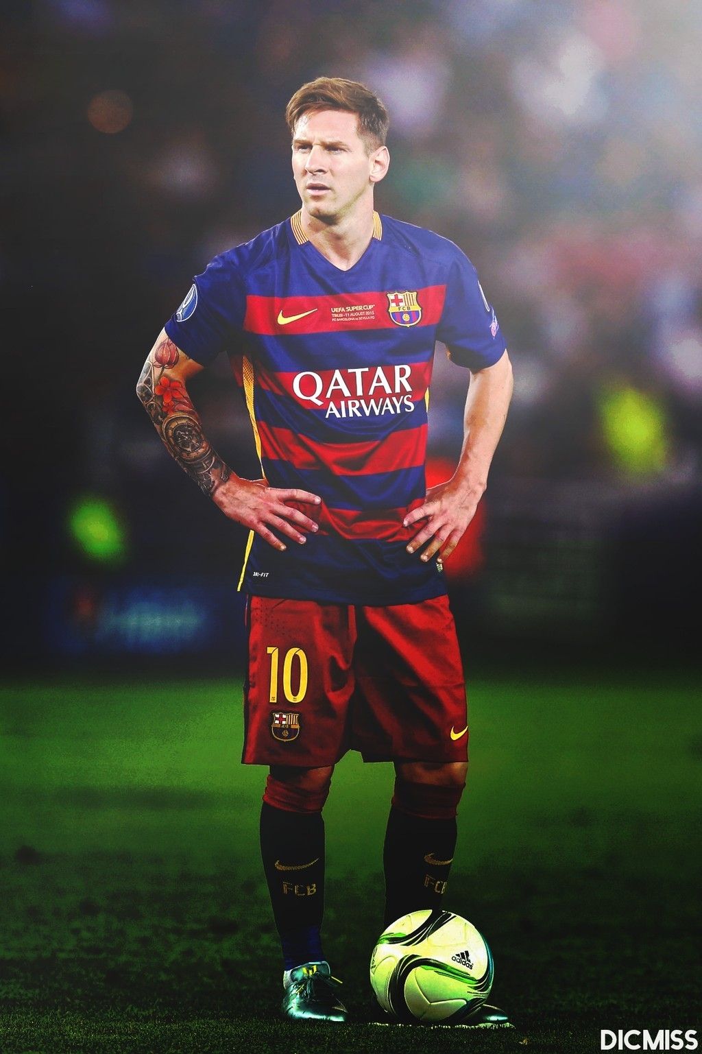 Messi Barcellona pallone campo, 1024x1537 Full HD Verticale, iPhone