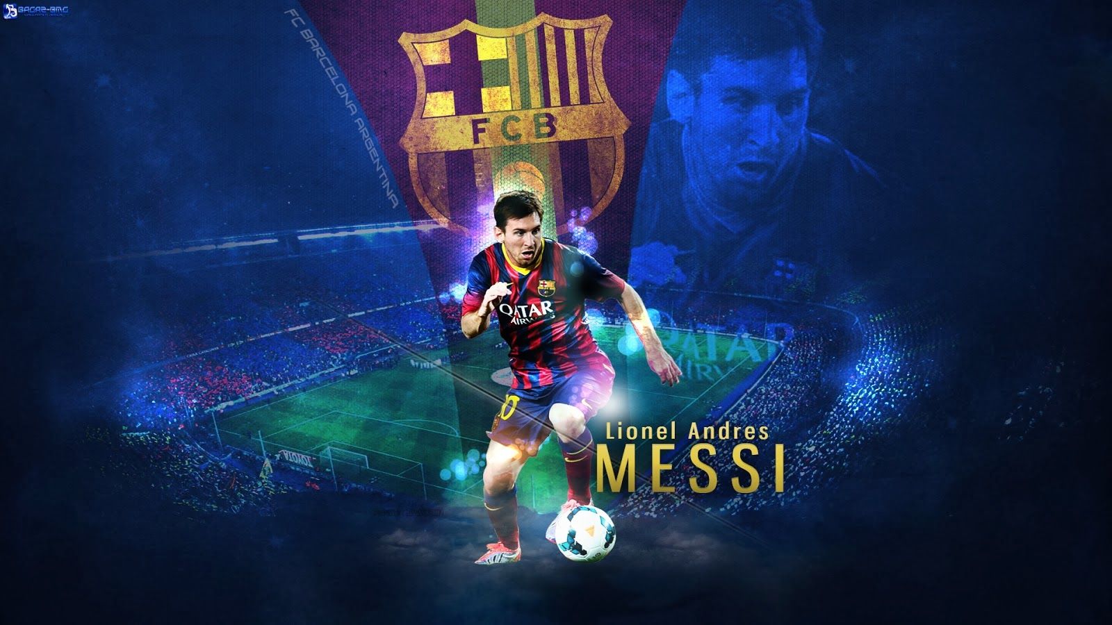 Lionel Messi Barcelona calcio, 1600x900 900p, Laptop