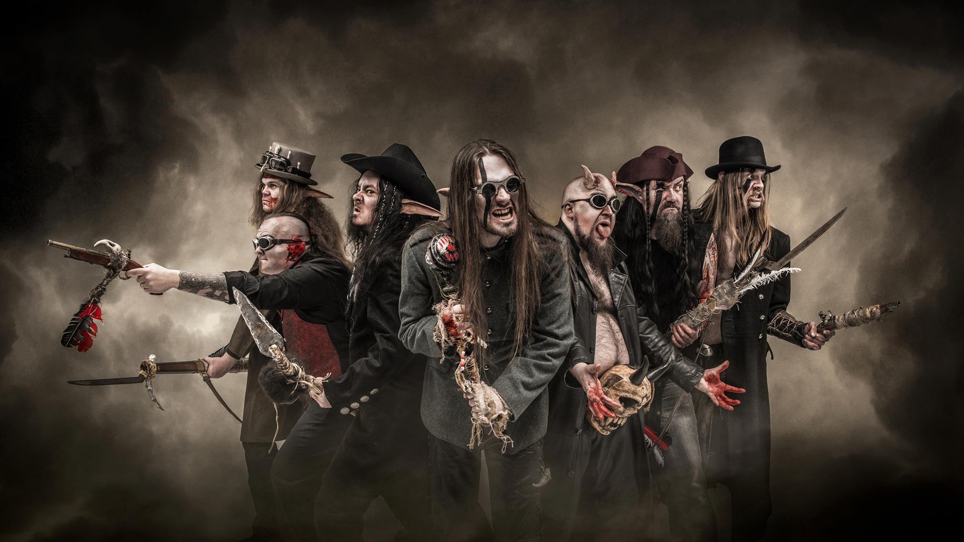 Band metal costumi horror, 1920x1080 Full HD, Laptop