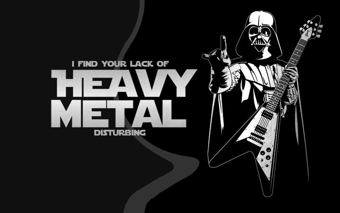 Darth Vader chitarra heavy metal, 1152x720 HD, PC Desktop