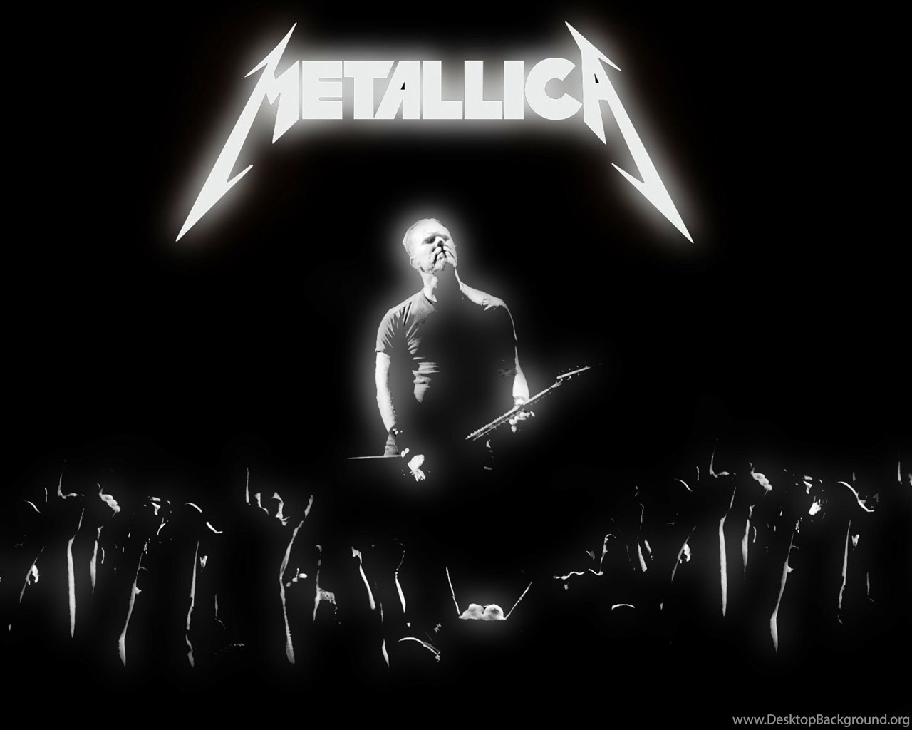 Logo Metallica con folla concerto, 1280x1024 720p, MacBook Air