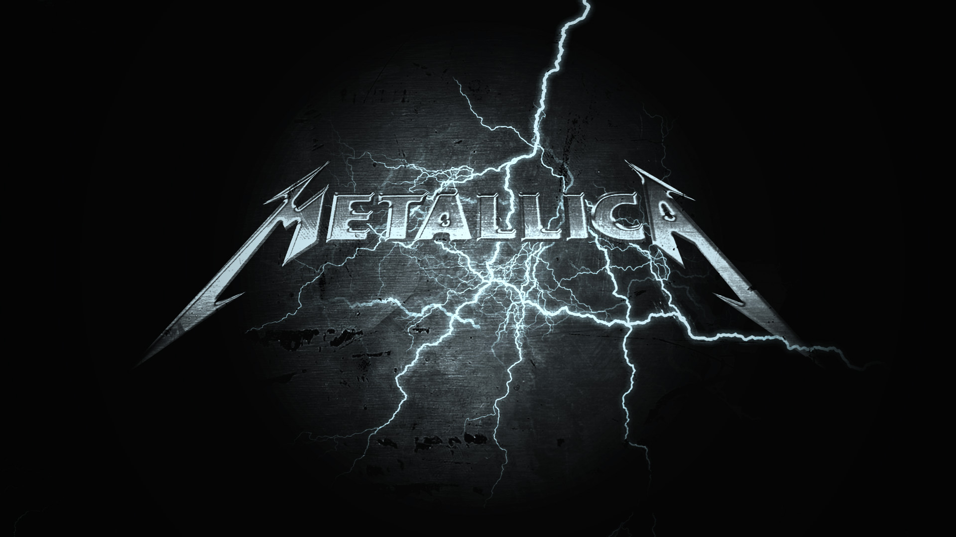 Logo Metallica con fulmini, 1920x1080 1080p, Laptop