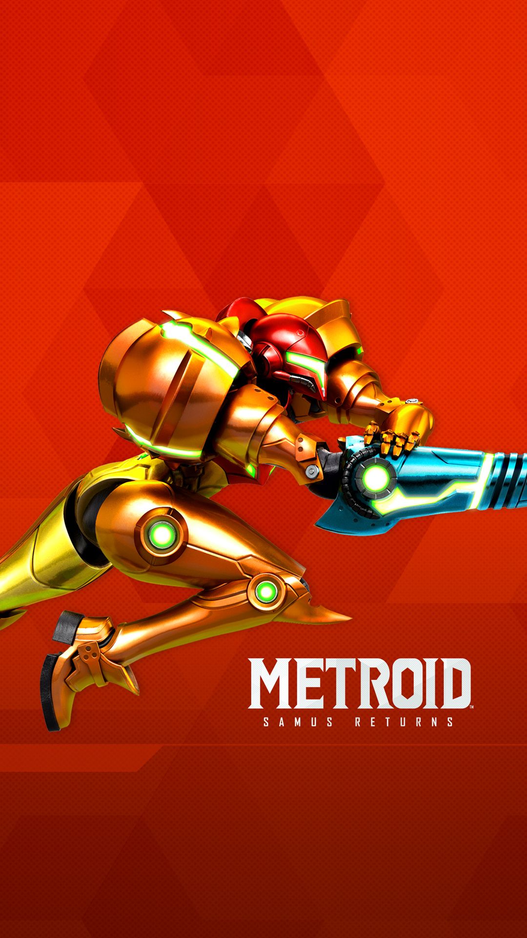 Samus Aran armatura arancione, 1080x1920 Verticale, Telefono