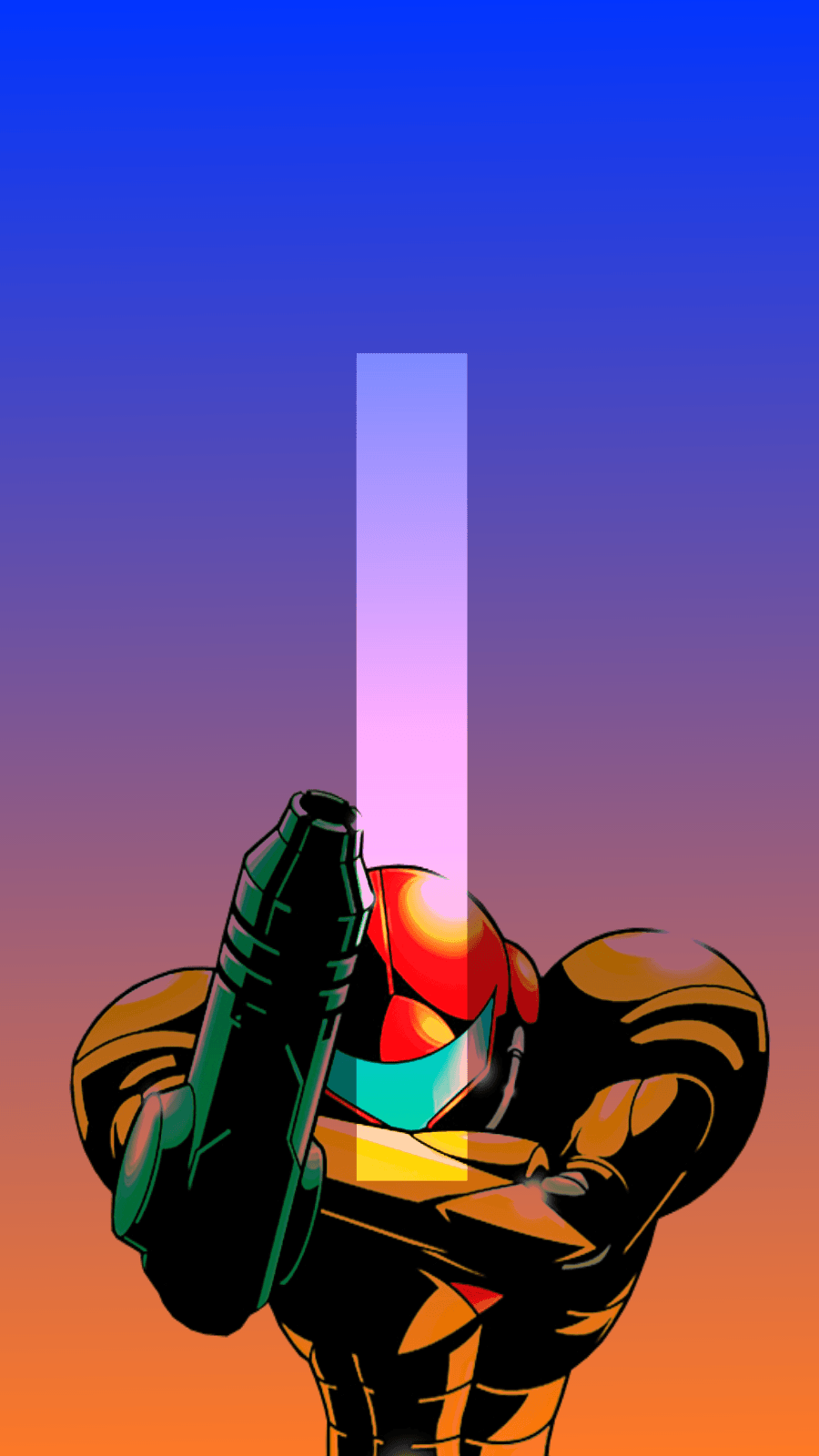 Samus Aran Metroid, 900x1600 Full HD Verticale, Smartphone