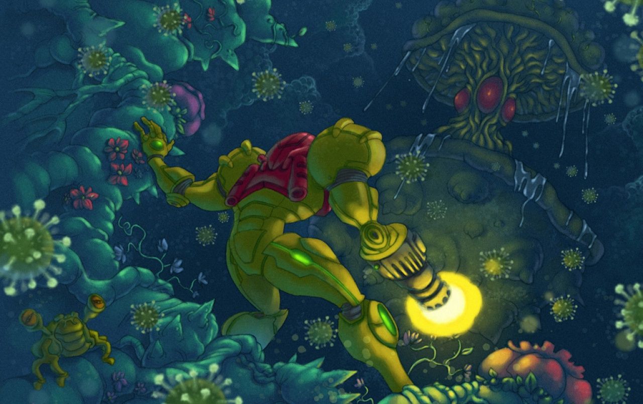 Samus Aran Metroid Fusion, 1280x804 720p, PC
