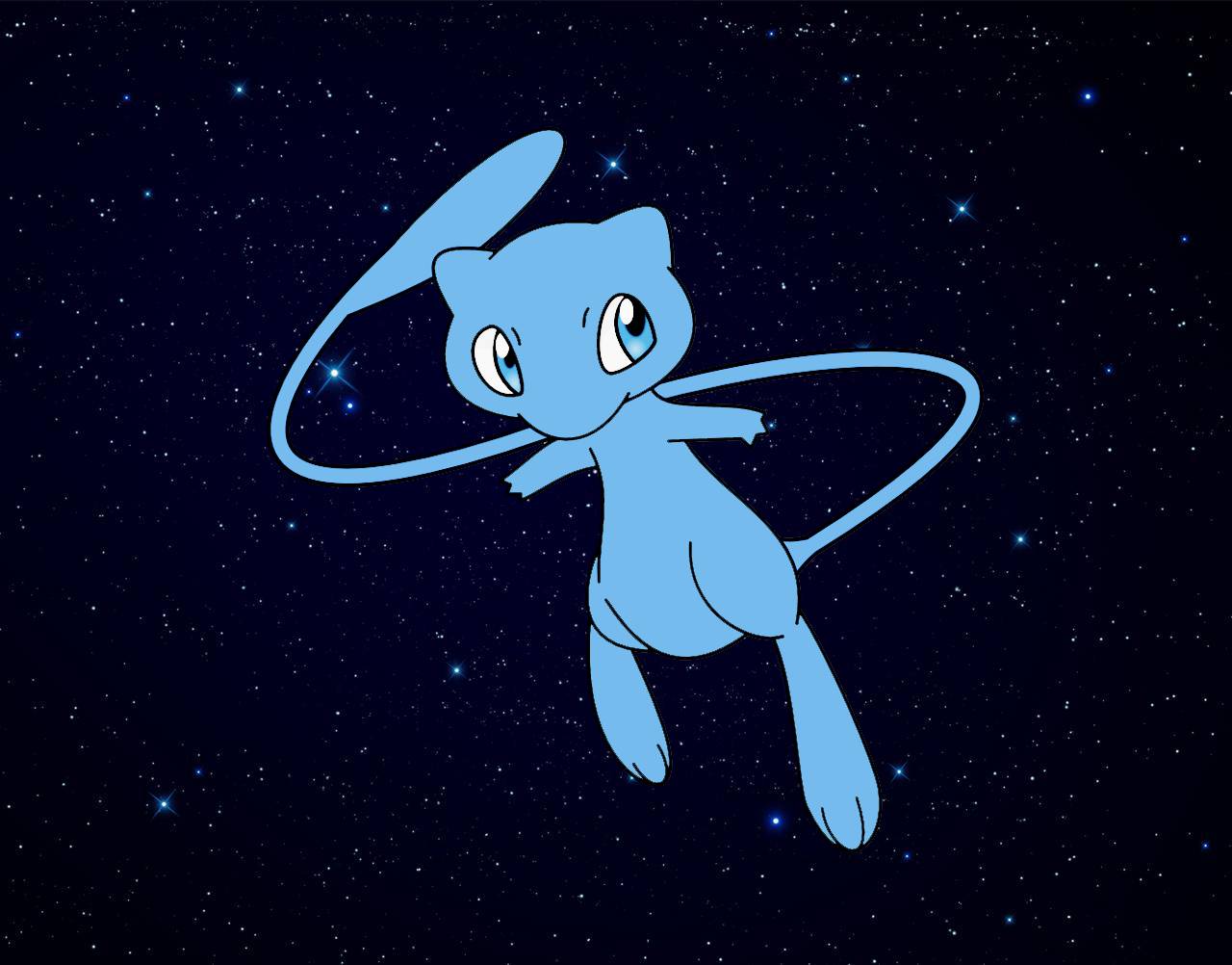 Mew Pokémon nello spazio, 1280x1002 720p, Acer Nitro