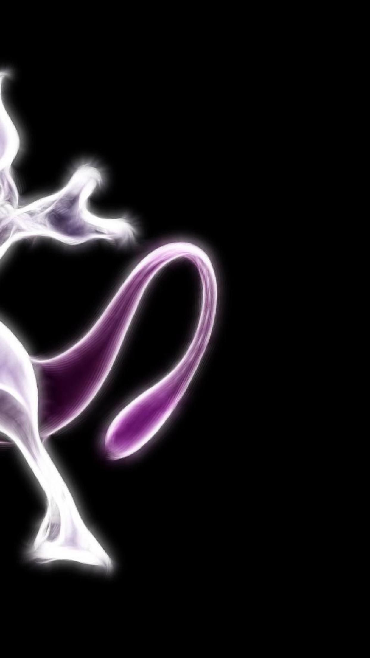 Mewtwo disegno matita bianco/nero, 768x1024 Full HD Verticale, iPhone Air