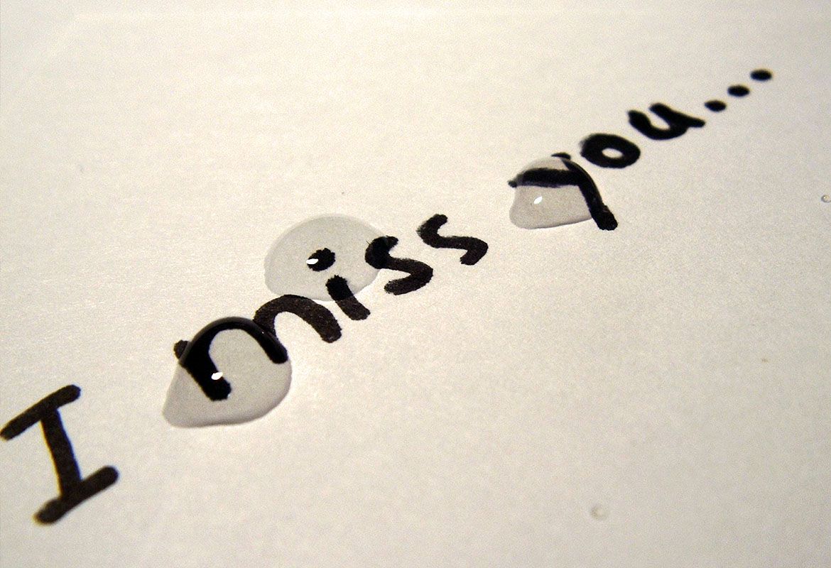 scritta I miss you 3D, 1170x800 HD, Desktop