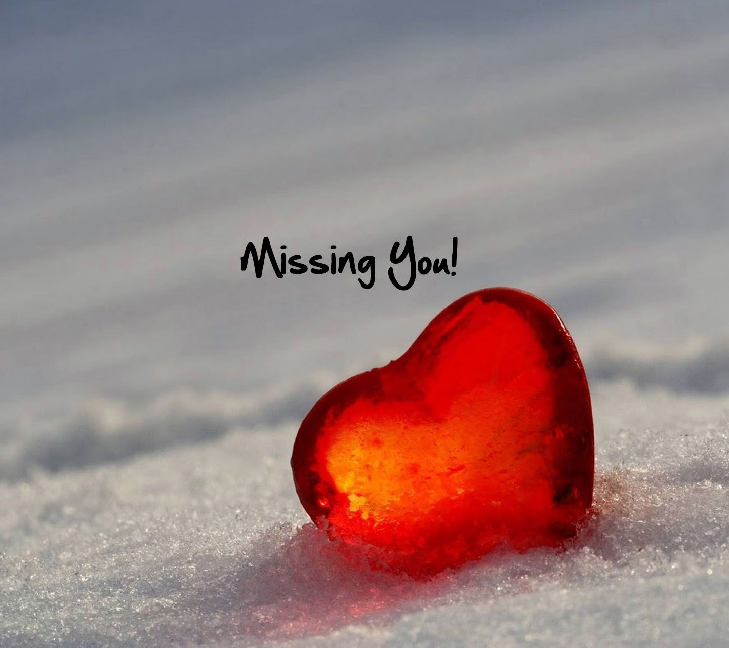 Cuore rosso 3D sulla neve, 1440x1280 HD, ROG Asus Laptop
