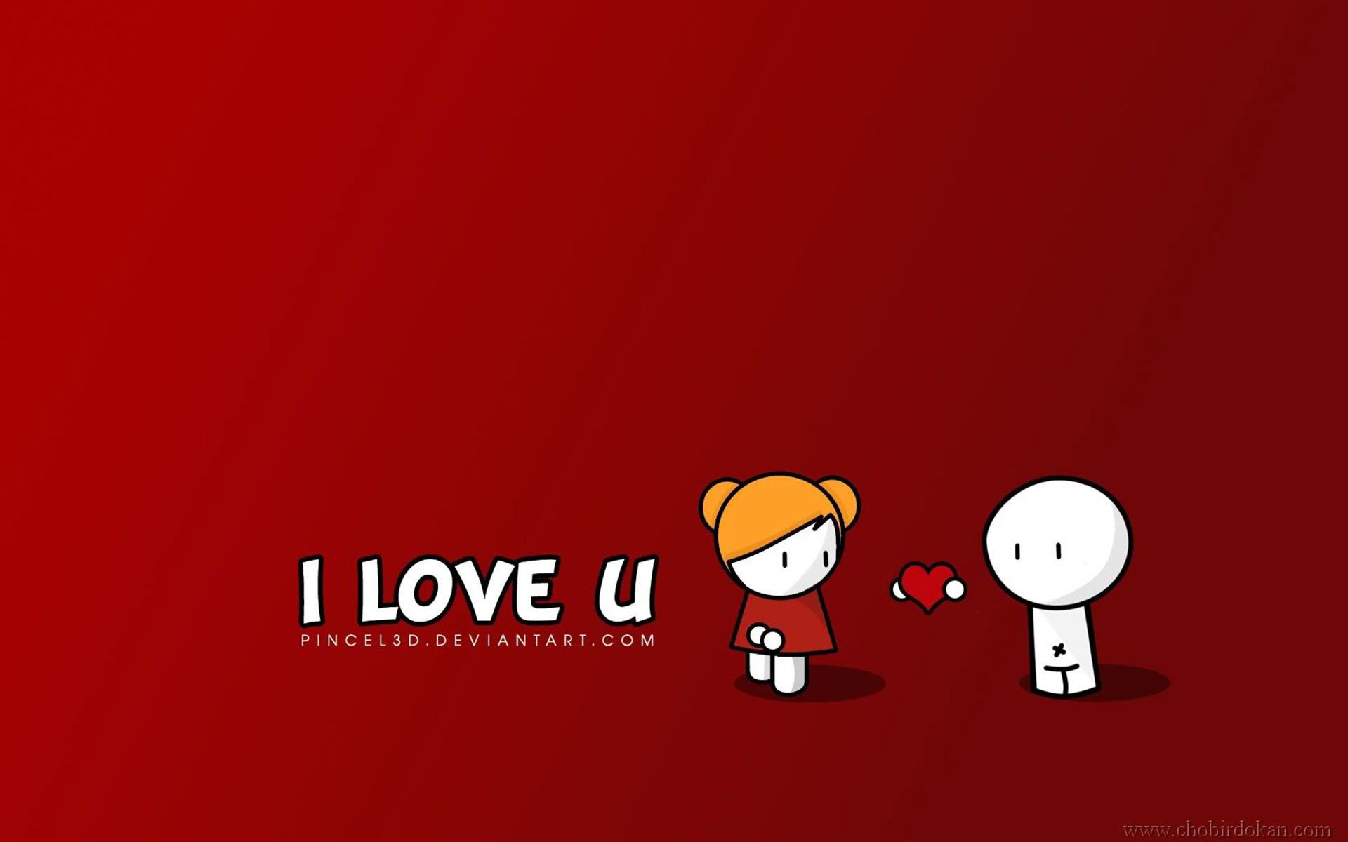 Cuori dorati testo I Miss You, 1024x768 HD, iMac