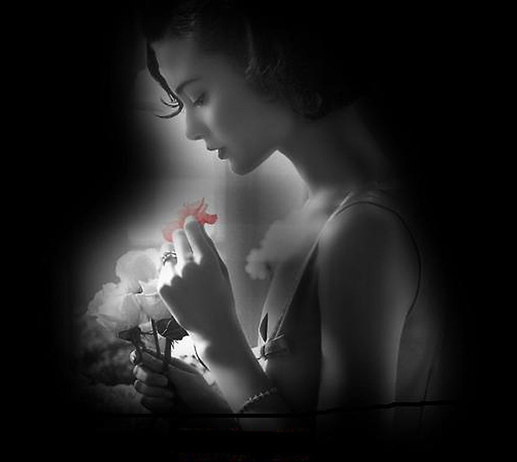 Donna profilo bianco e nero, 1216x1085 HD, Desktop