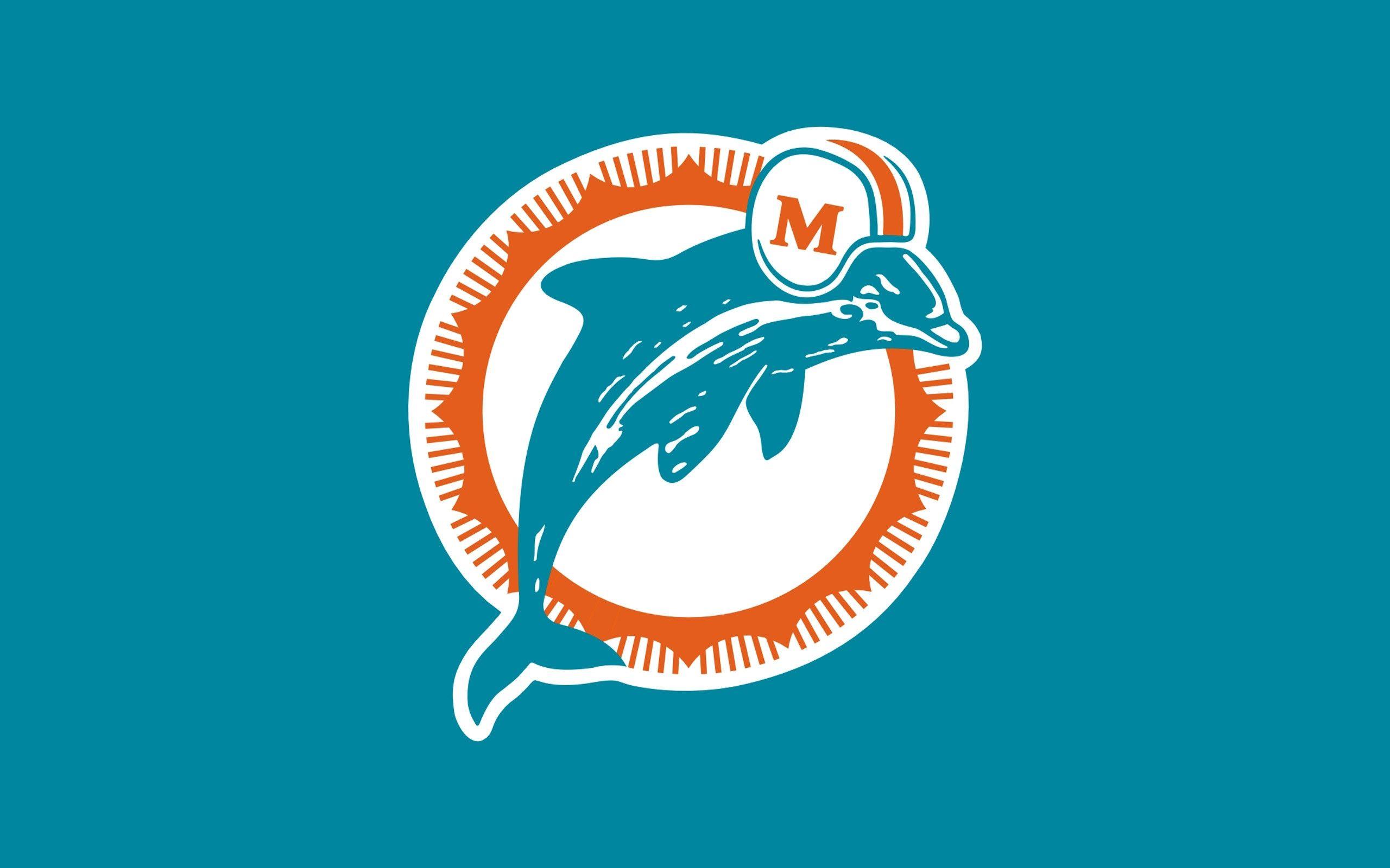 Logo Miami Dolphins delfino, 2560x1600 WQXGA, Notebook