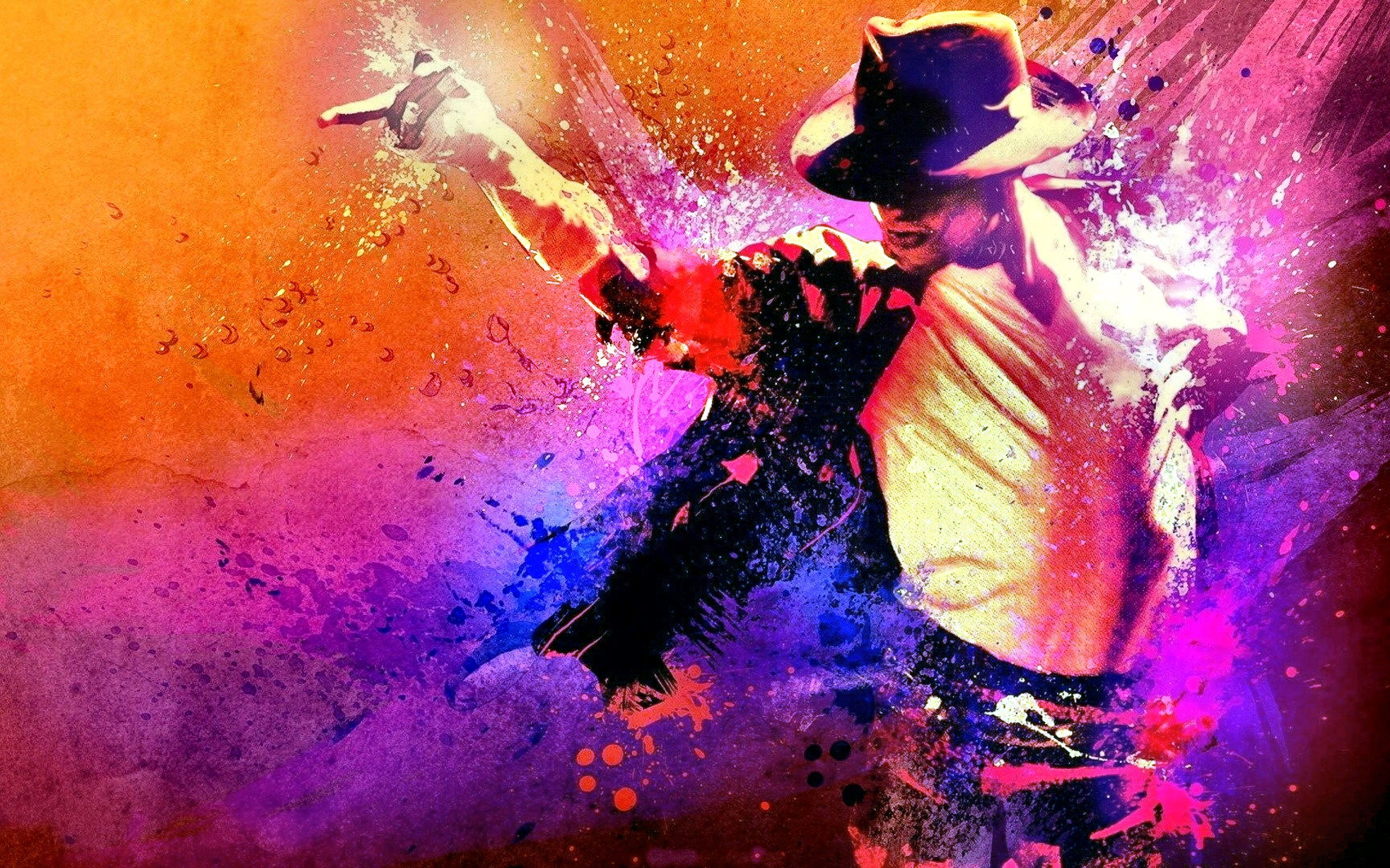 Michael Jackson silhouette artistica, 2880x1800 2K, Desktop