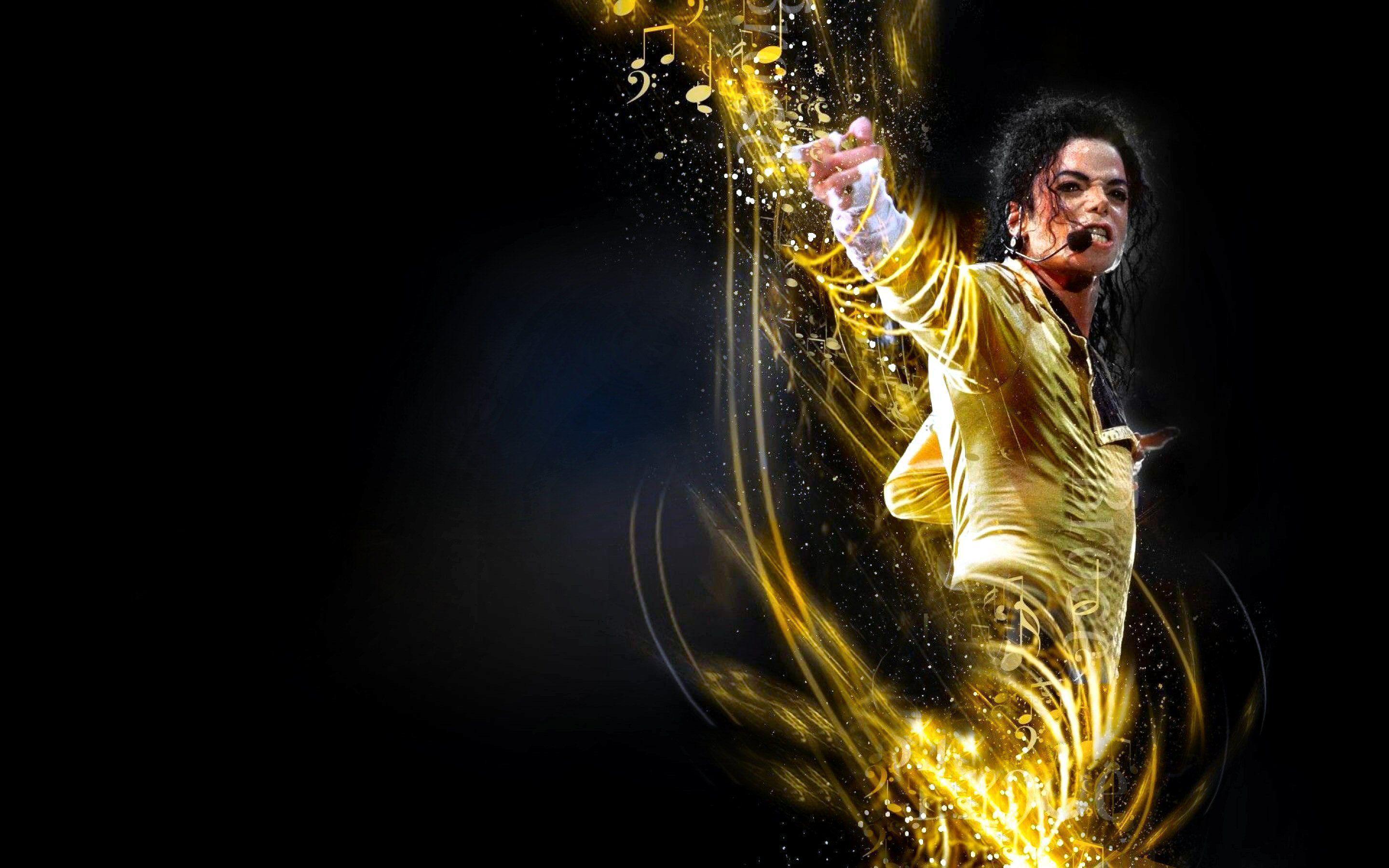 Michael Jackson dorato luminoso, 2880x1800 WQXGA, Laptop