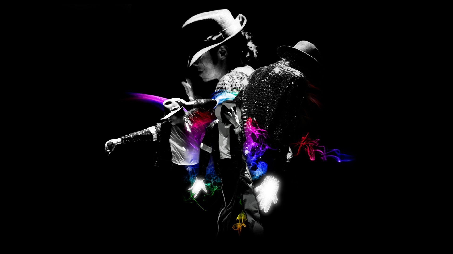 Michael Jackson silhouette artistica, 1920x1080 Full HD, Desktop
