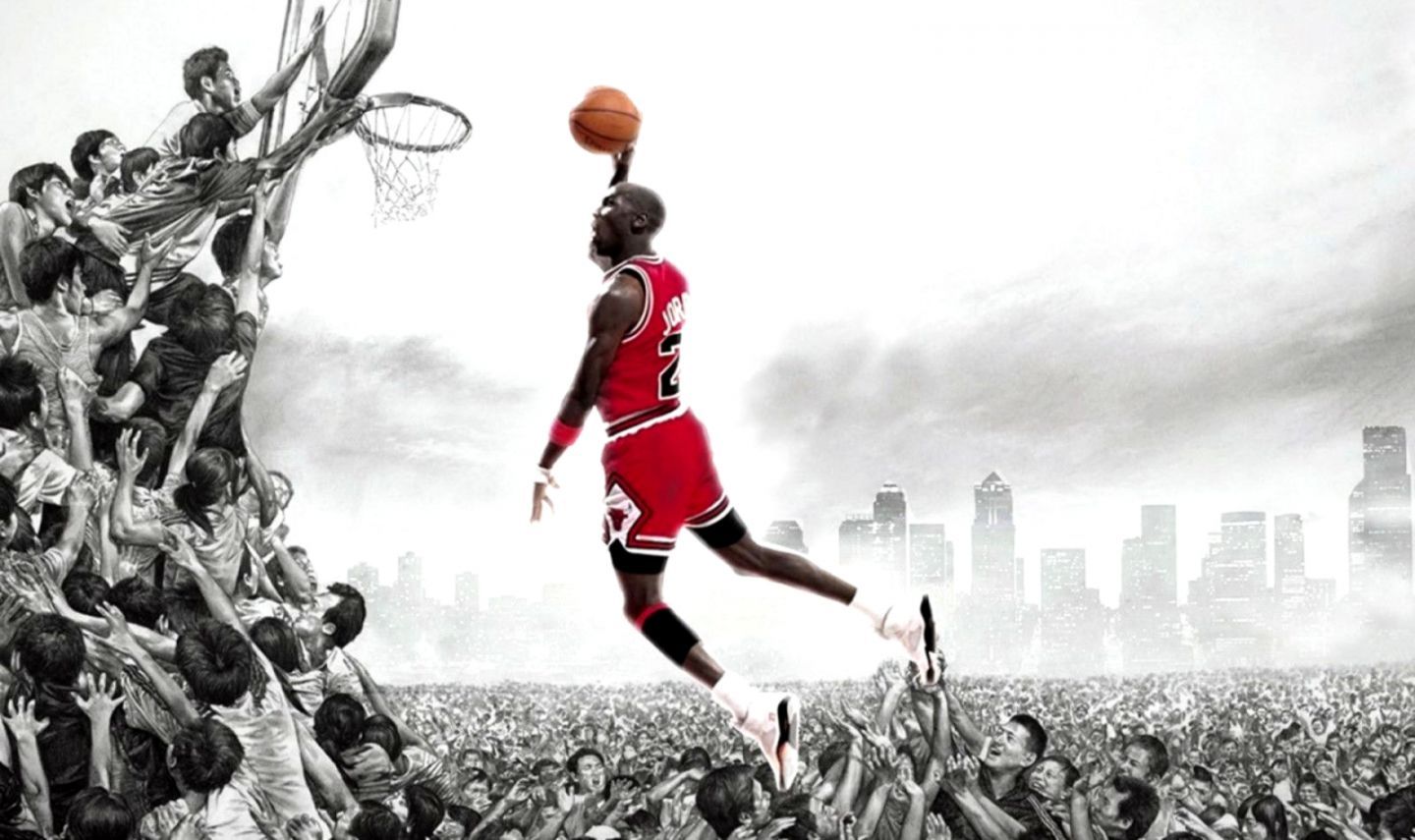 Sneaker Air Jordan nera, 1242x2208 Verticale, Xiaomi