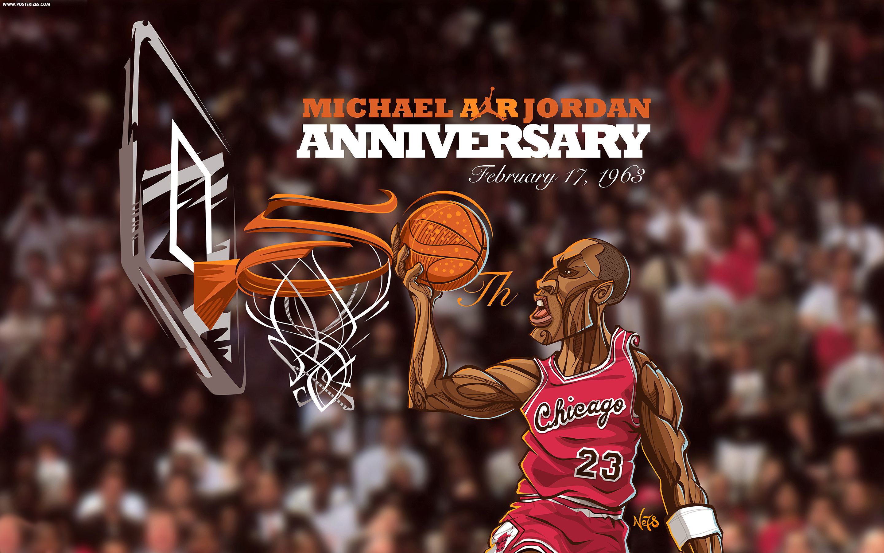 Michael Jordan Chicago Bulls schiacciata, 2880x1800 WQXGA, PC