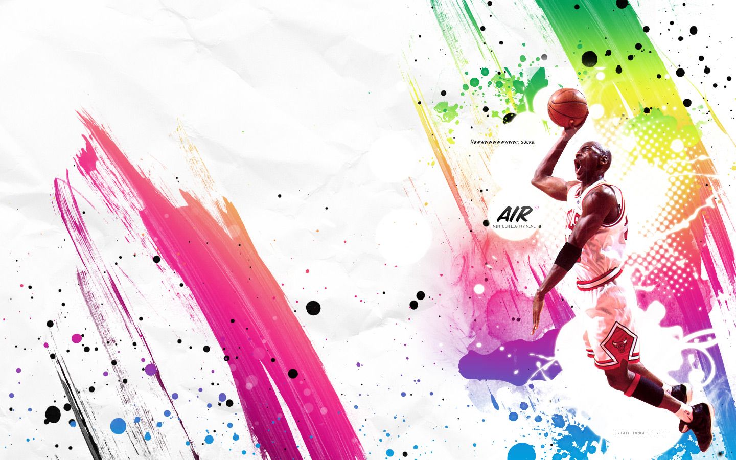 Silhouette giocatore basket Air Jordan, Nike, 1440x900 HD, Desktop