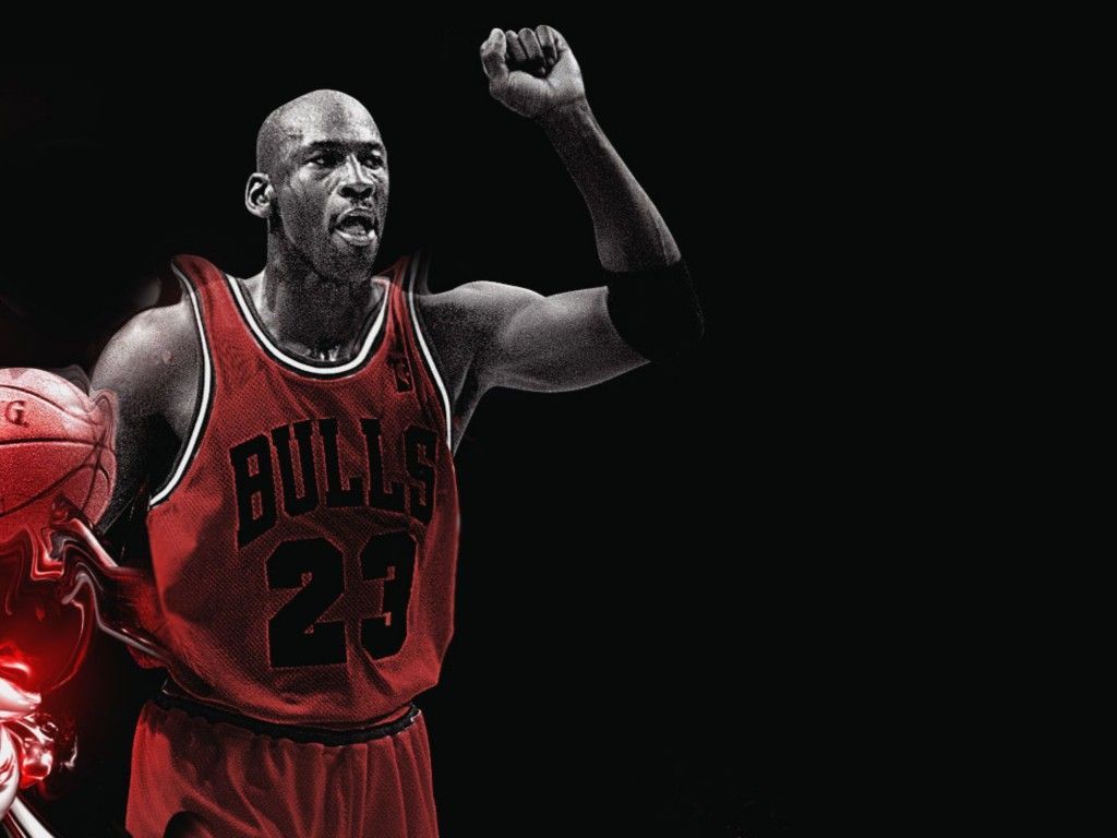 Michael Jordan Chicago Bulls, NBA, 1024x768 HD, Desktop