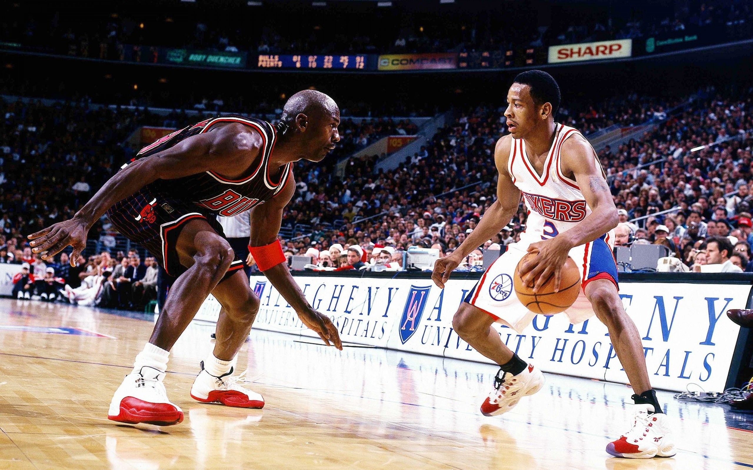 Michael Jordan schiacciata basket, 1297x846 HD, Desktop