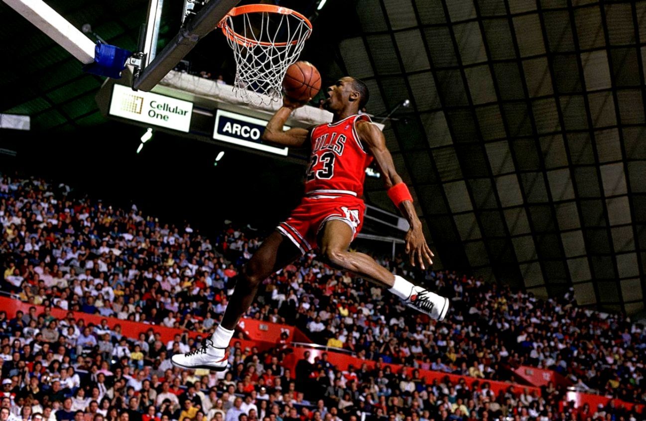 Michael Jordan schiacciata Bulls, 2560x1600 WQXGA, PC